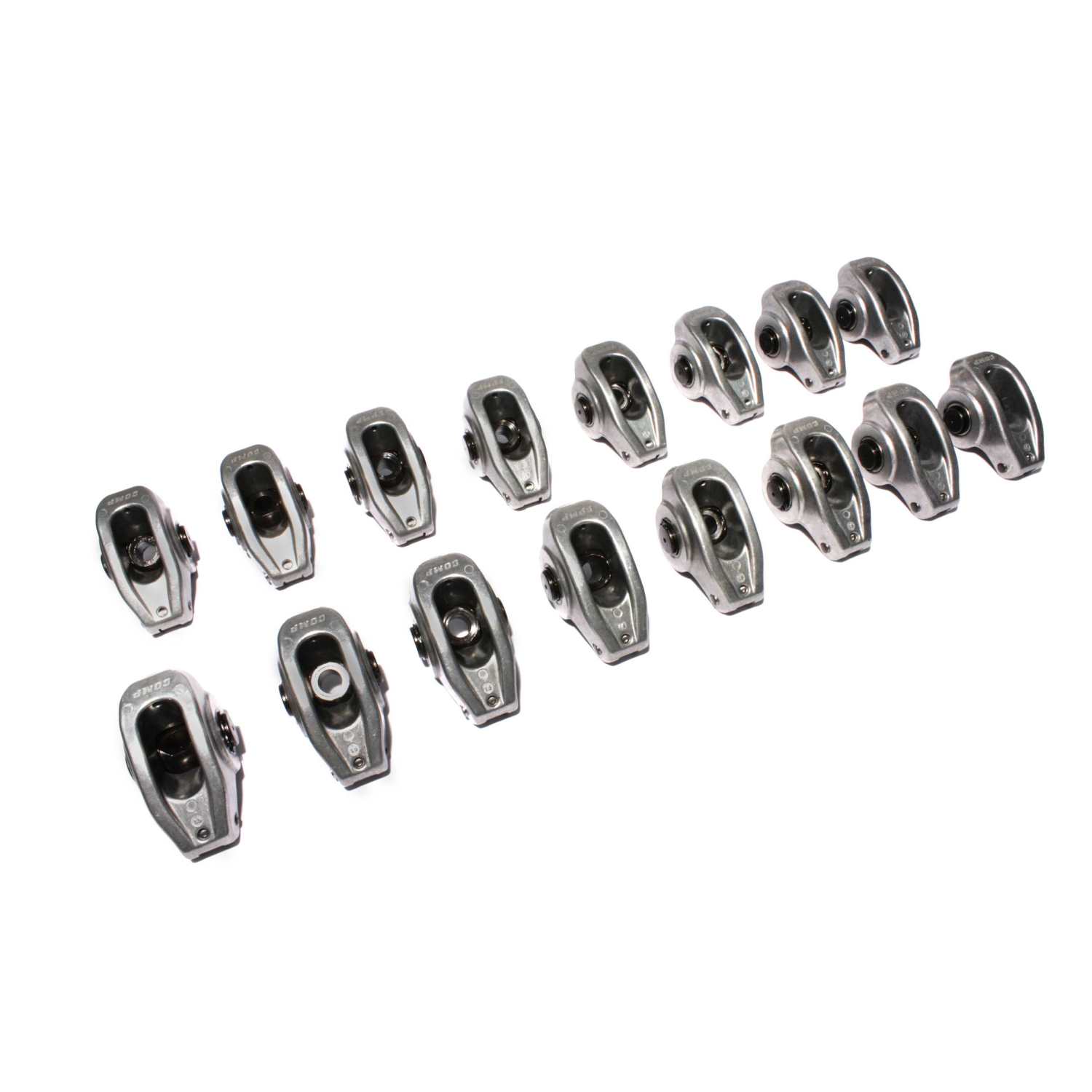 COMP Cams 17001-16 High Energy Aluminum 1.5 Ratio Roller Rocker Set For SBC 265-400 W/ 3/8\" Stud
