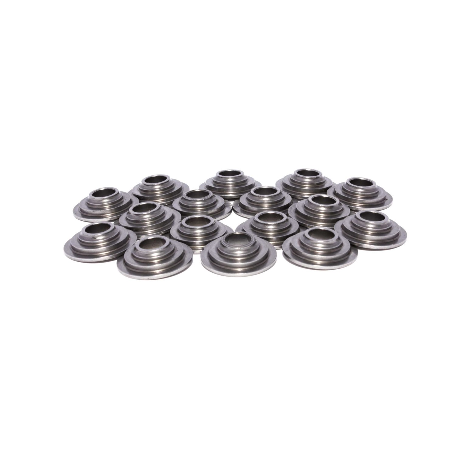 7 Degree Tool Steel Retainer Set Of 16 For 7245 Dual Conical Springs
