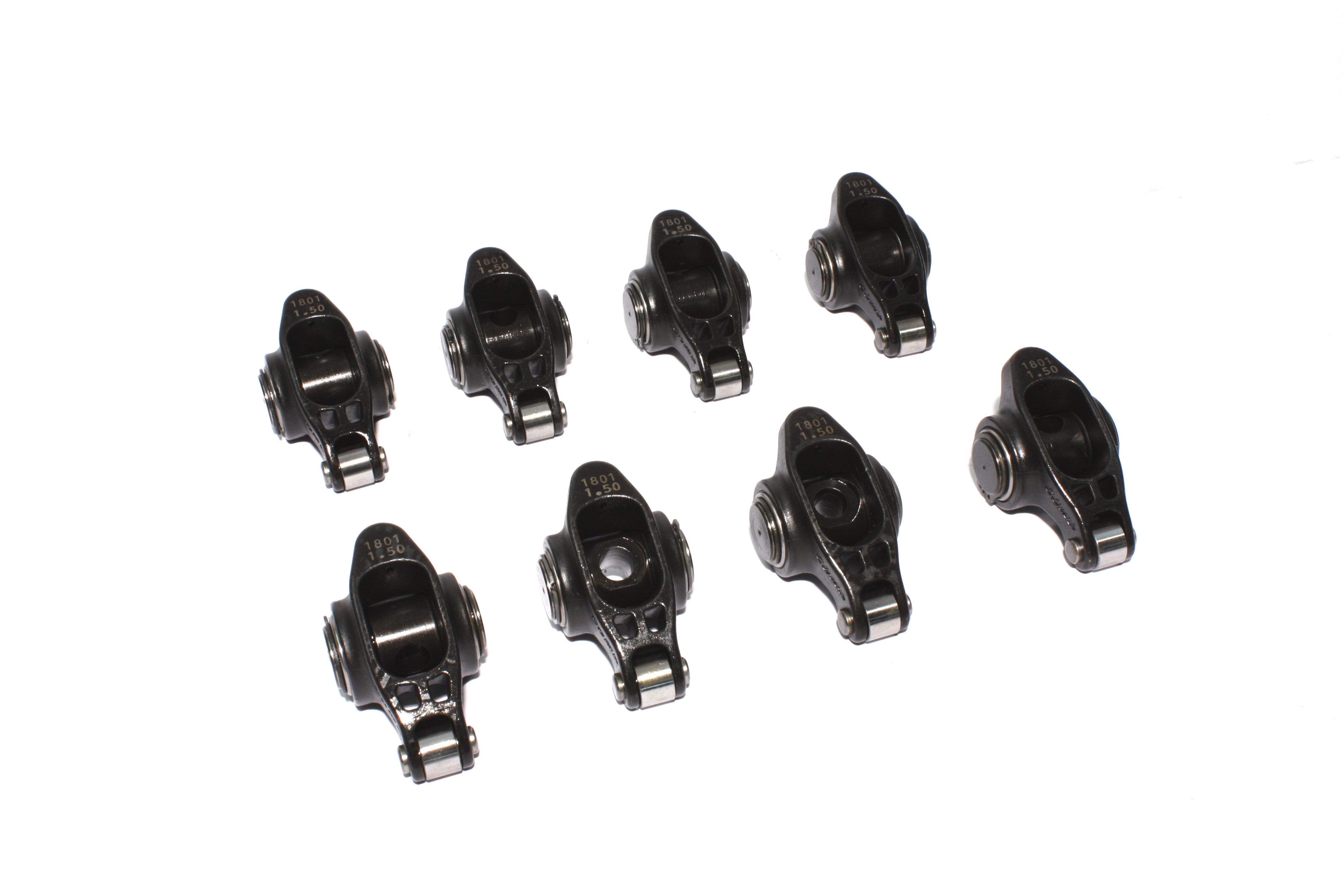 COMP Cams 1801-8 Ultra Pro Magnum XD Rocker Set Of 8 W/ 1.5 Ratio For Chevrolet W/ 3/8\" Stud