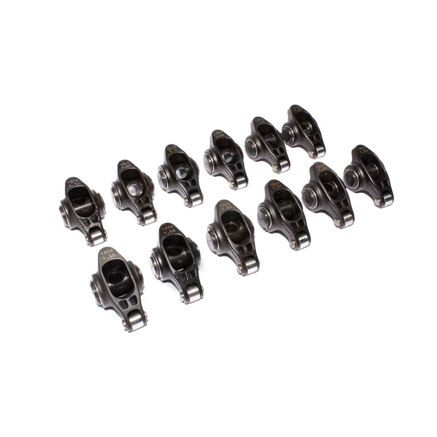 COMP Cams 1807-12 Ultra Pro Magnum XD Rocker Set W/ 1.55 Ratio For Chevrolet V6 W/ 3/8\" Stud