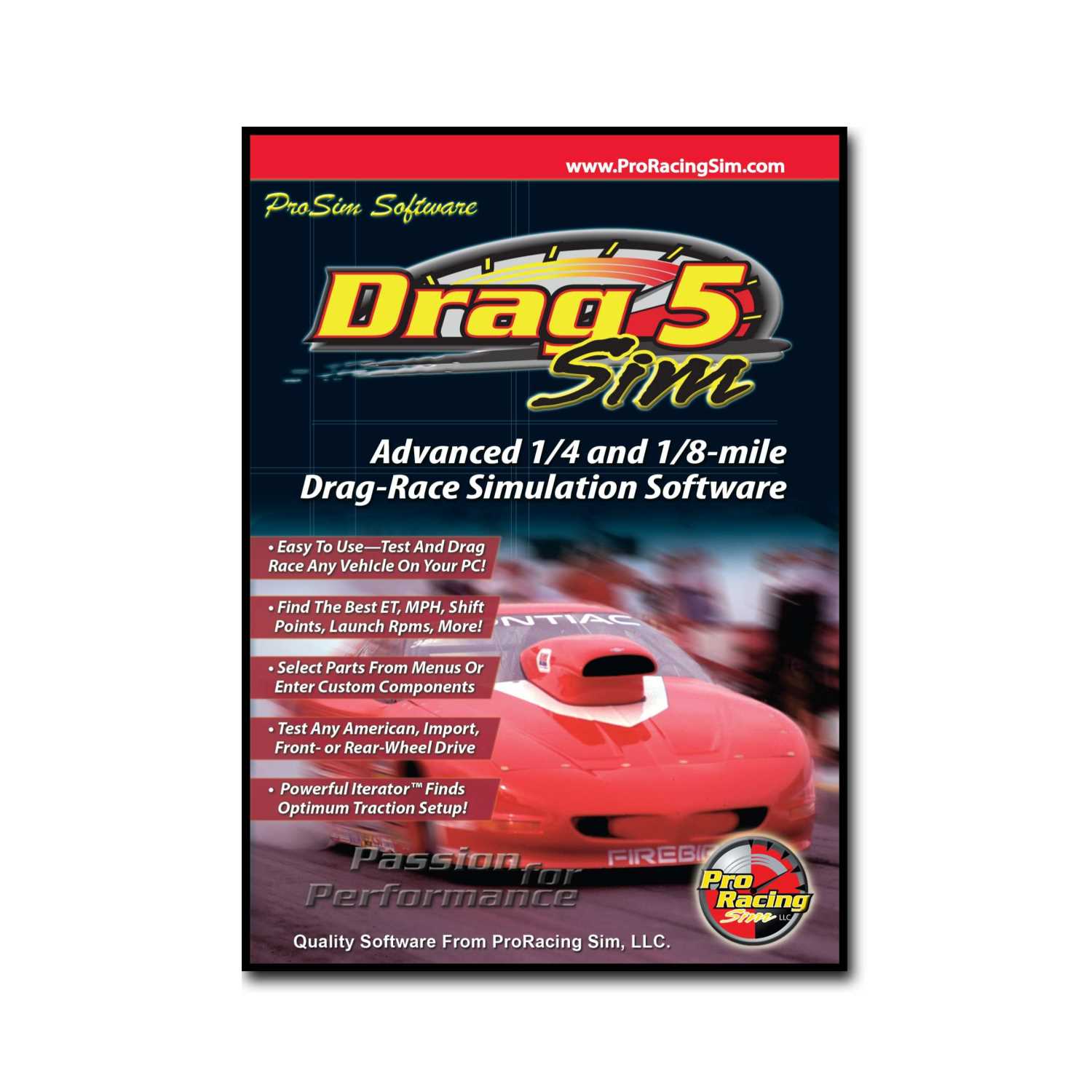 COMP Cams 181601 DragSim5 Software
