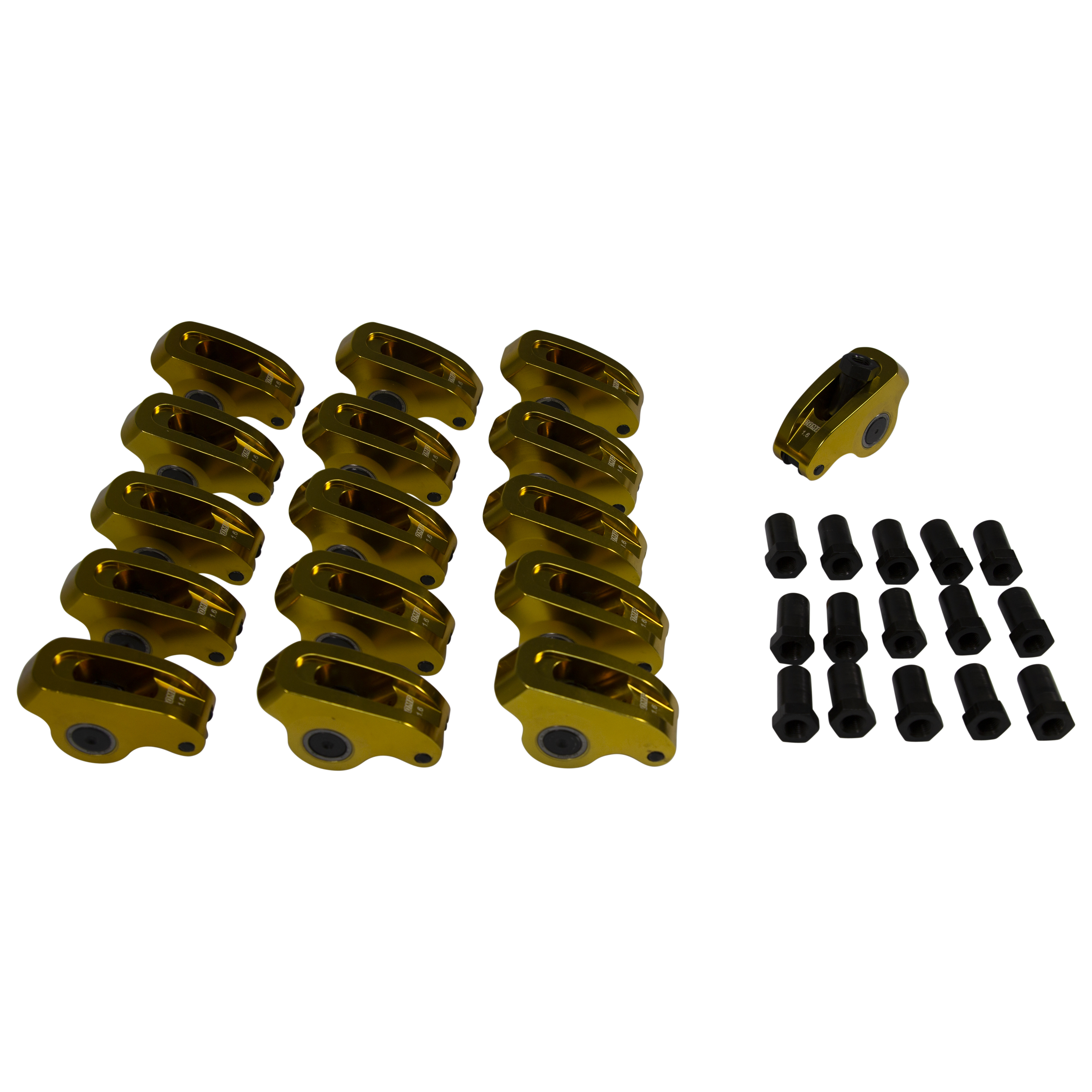 COMP Cams 19016-16 Ultra ARC Narrow Rockers W/ 1.6 Ratio For \'88+ Chevrolet SBC W/ 3/8\" Stud