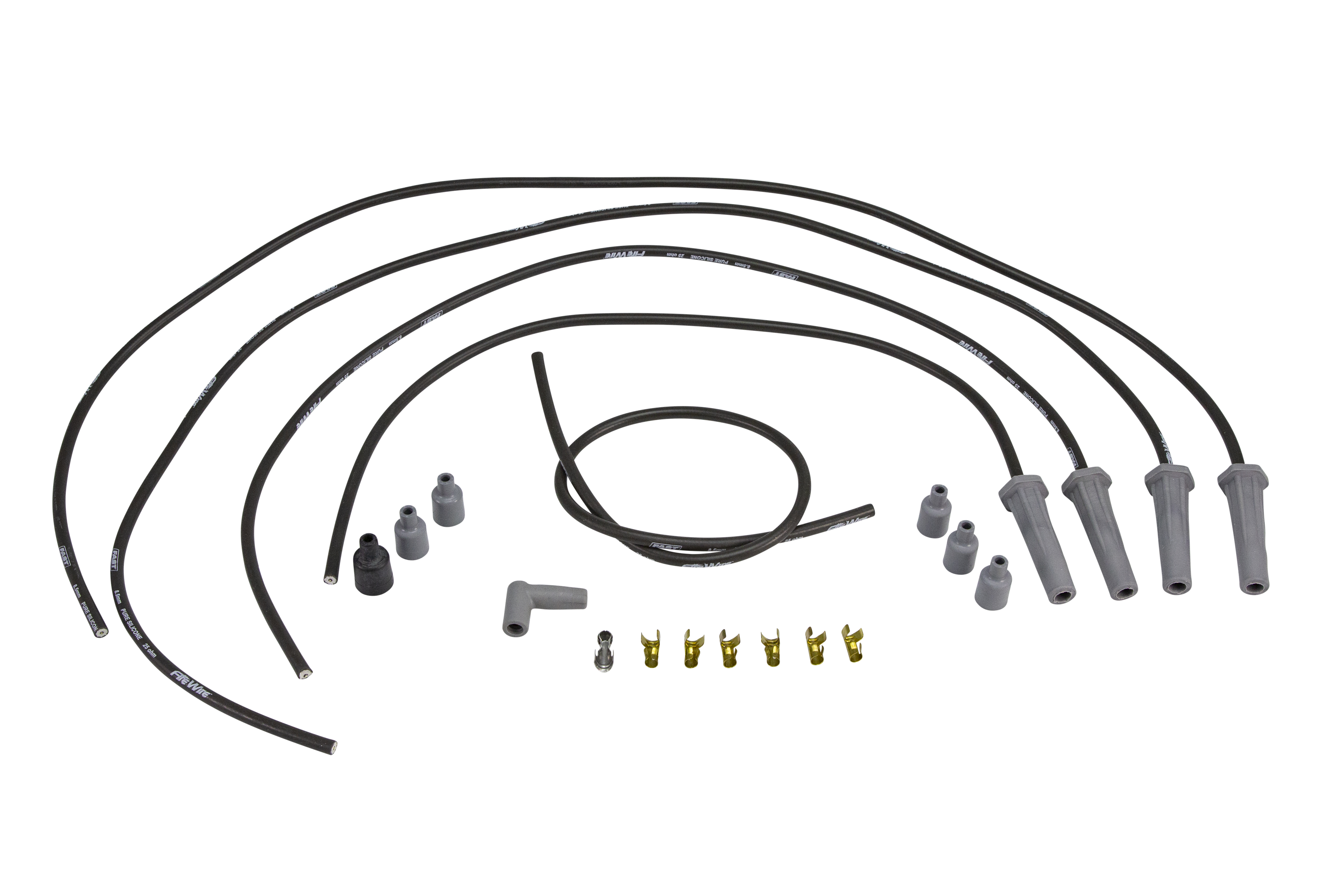 FAST 255-0041 Firewire Cut-To-Fit 4 Cylinder Wireset