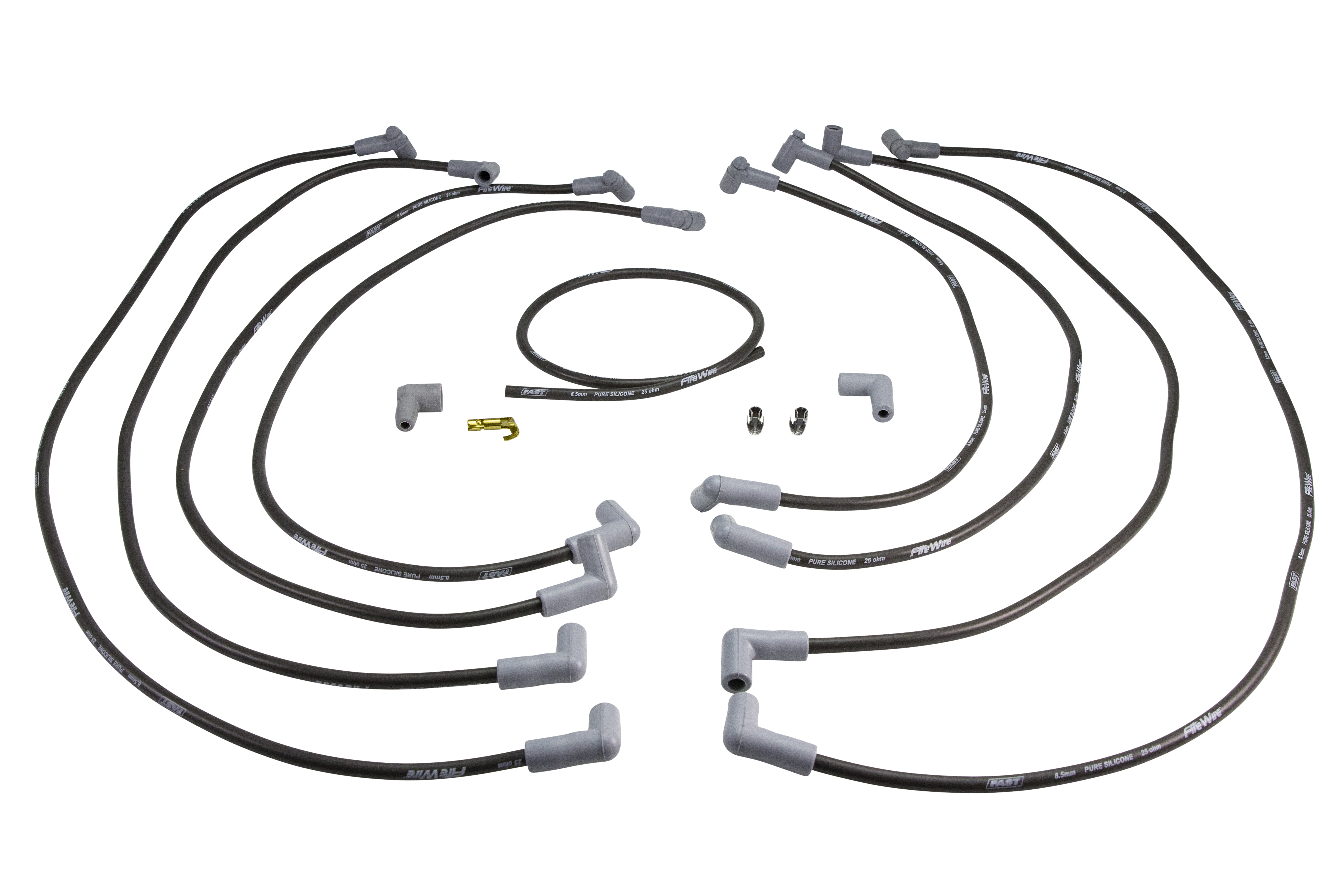 FAST 255-2416 Firewire Chevrolet Big Block Under-Header Cover Wireset