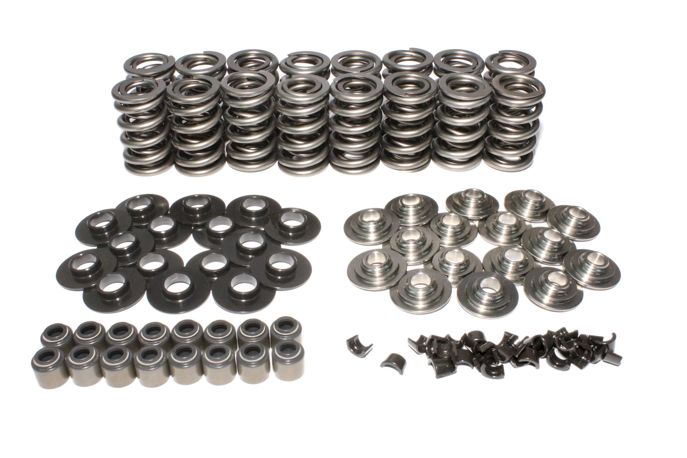COMP Cams 26926TI-KIT GM LS Dual Valve Spring Kit W/ Titanium Retainers,  .675\" Max Lift