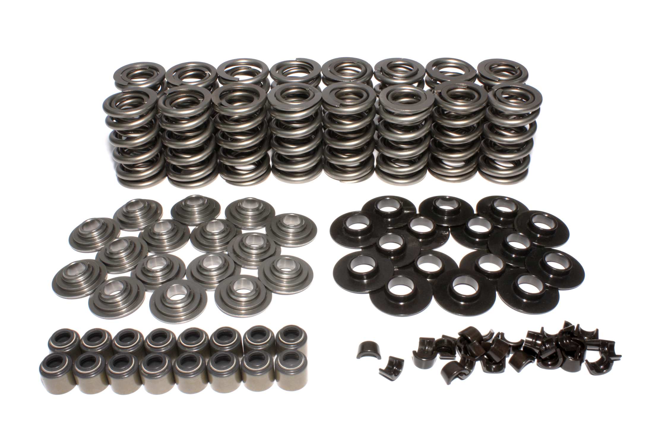COMP Cams 26926TS-KIT GM LS Dual Valve Spring Kit W/ Tool Steel Retainers,  .675\" Max Lift