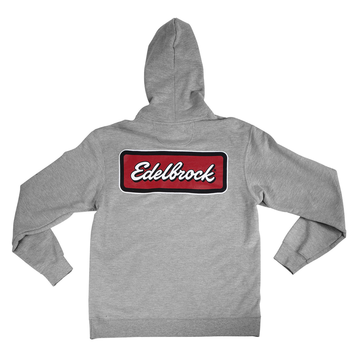 Edelbrock 289671 Edelbrock Badge Hoodie #289671 (4XL), Grey\r\n\r\n\r