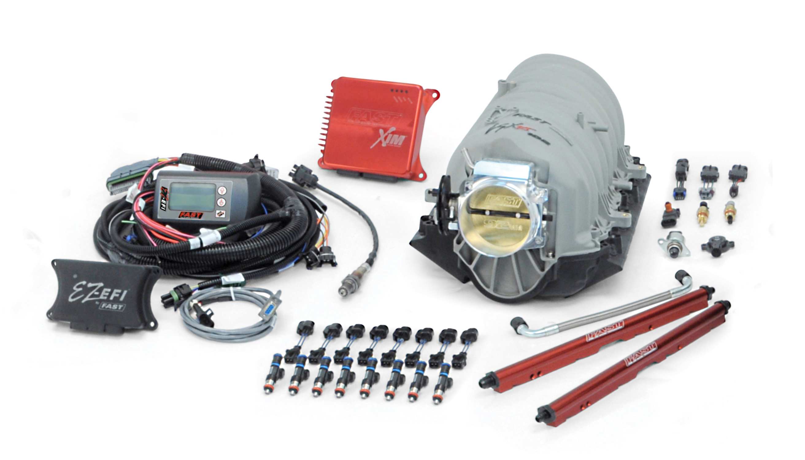 EZ-EFI Fuel + XIM Ignition + LSXRT Truck Manifold + Big Mouth Throttle Body Kit