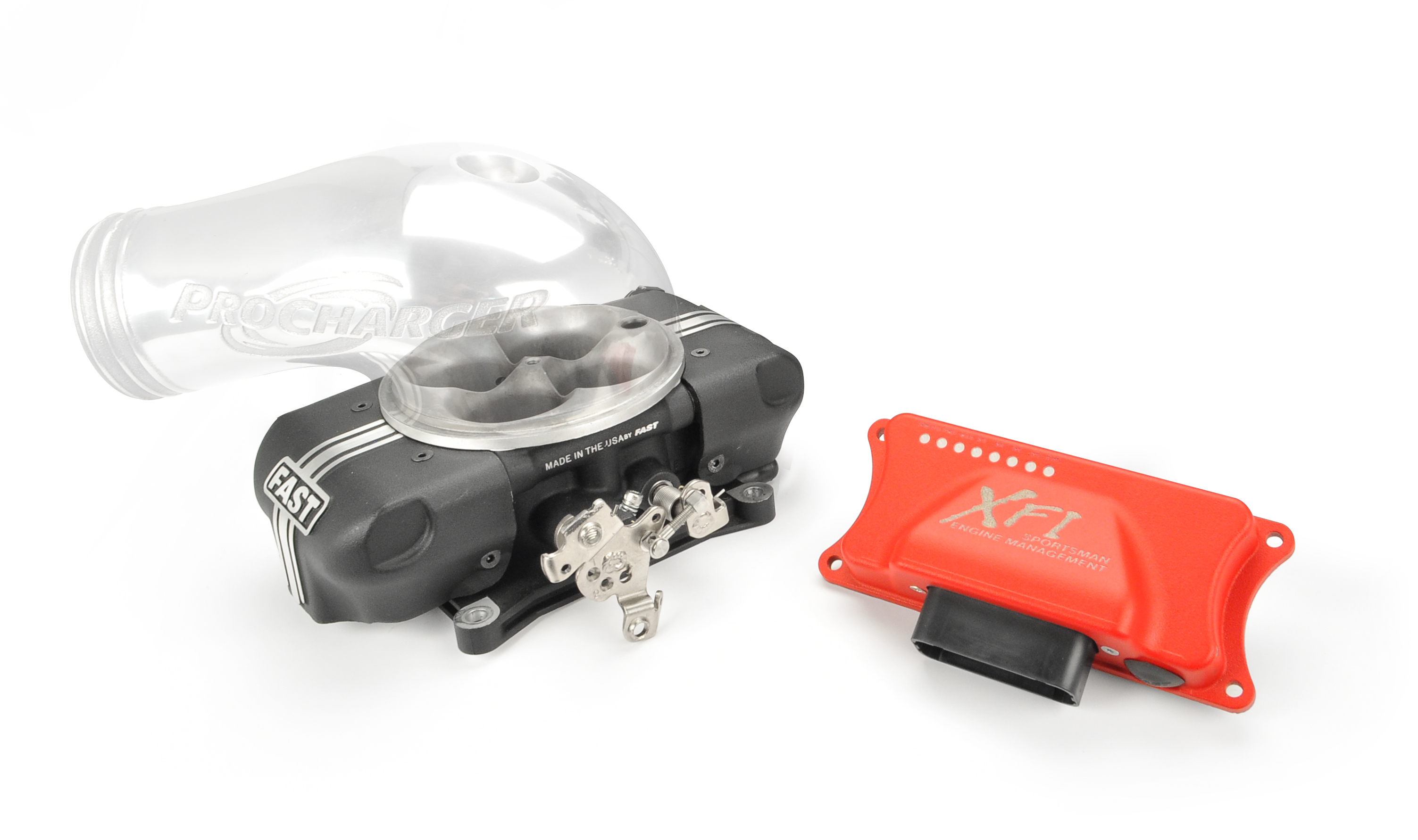 FAST 303001BT XFI Sportsman EFI Kit With 4150 Blow-Through Throttle Body