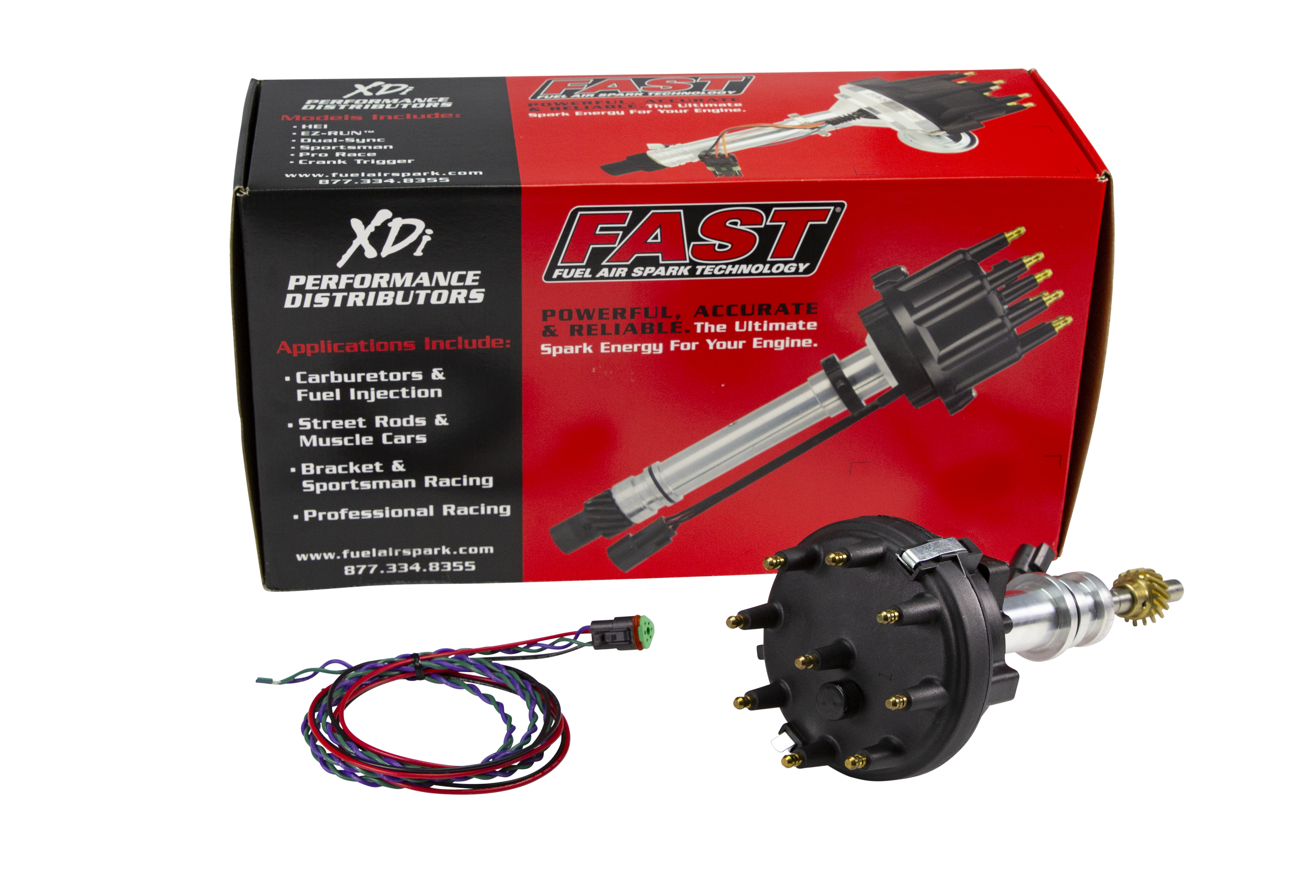 FAST 304011 XDi Race Cam Sync Small Cap Distributor For Chrysler LA 273-360
