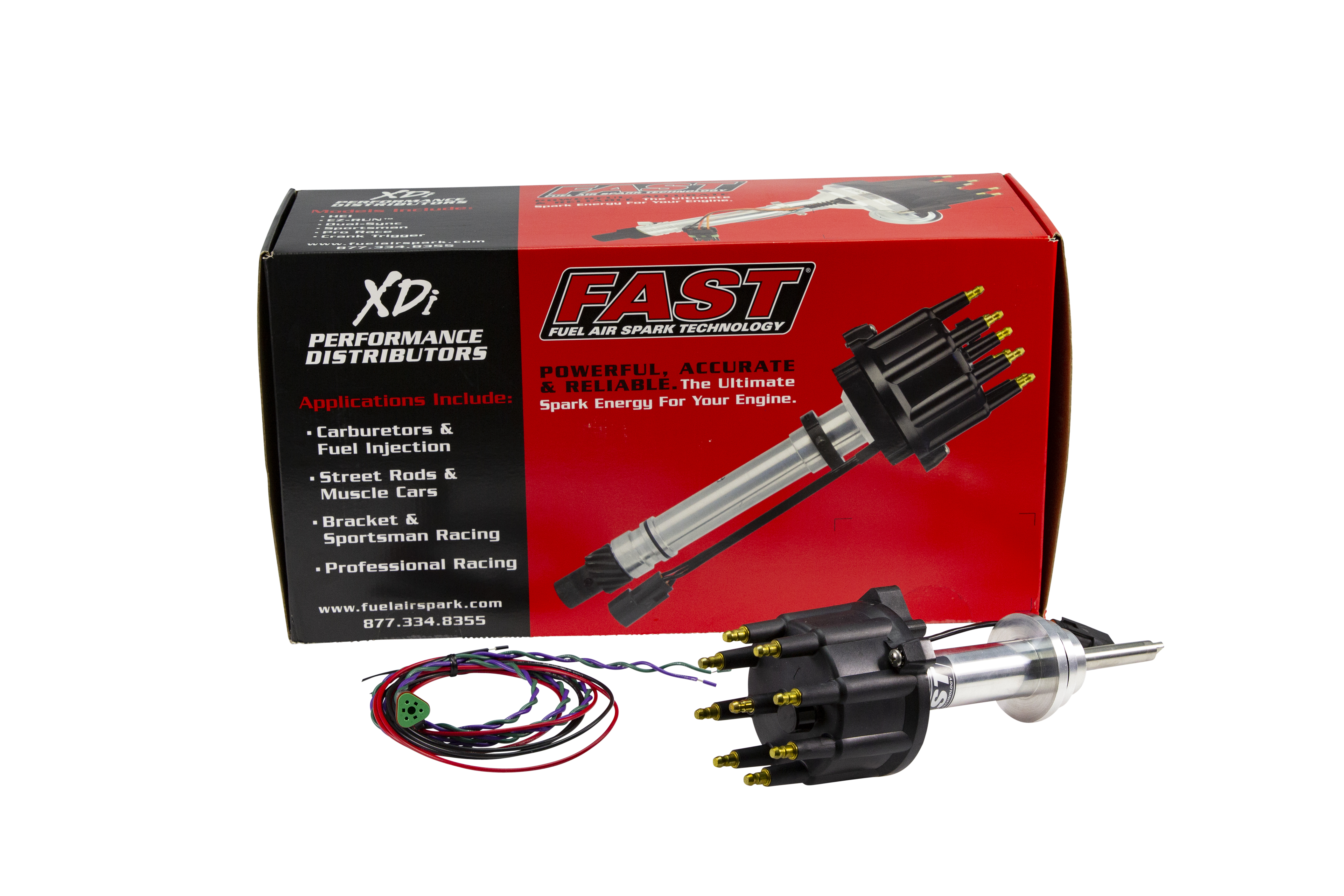 FAST 304012 XDi Race Cam Sync Small Cap Distributor For Chrysler B 383-400