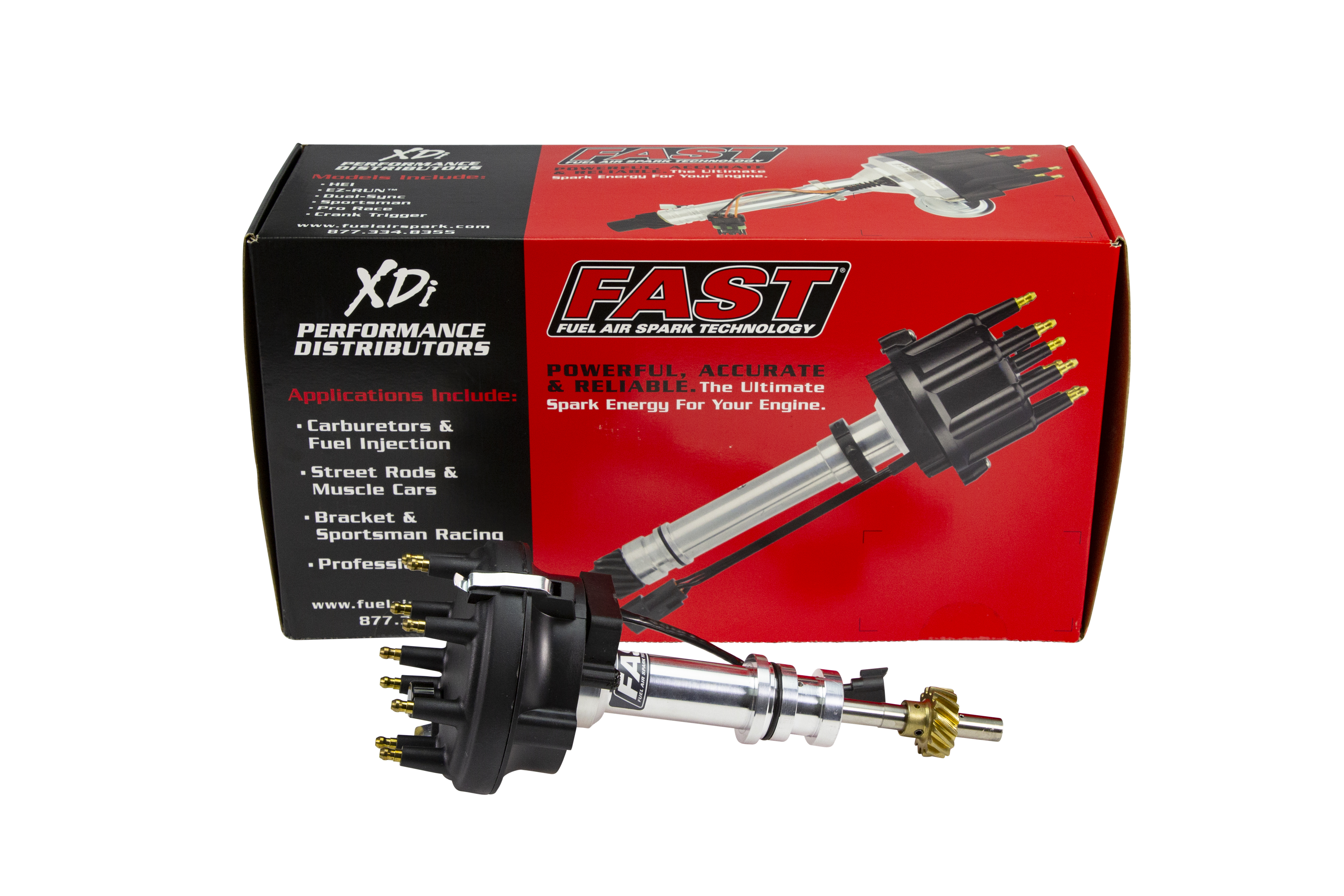 FAST 304015 XDi Race Cam Sync Large Cap Distributor For Ford 351C, 429-460