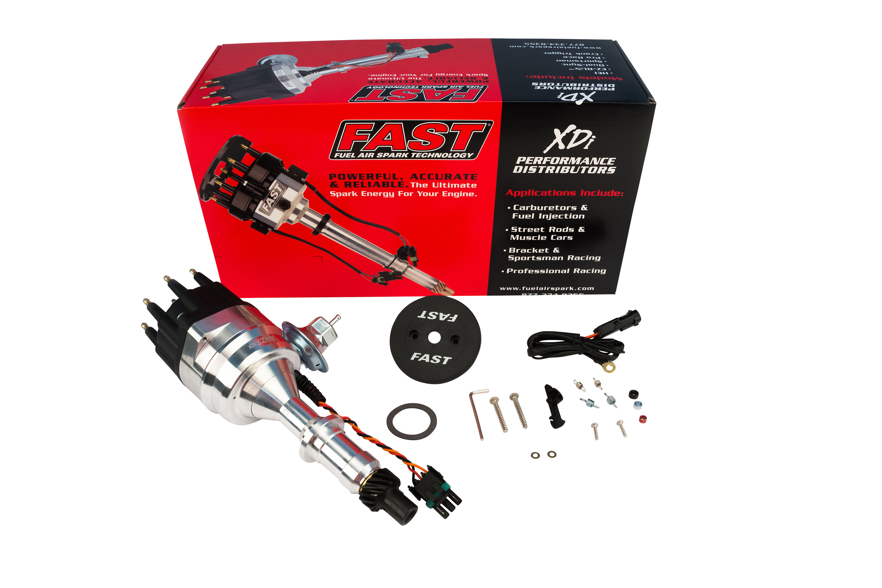 FAST 306016 XDi EZ-Run Distributor For Pontiac