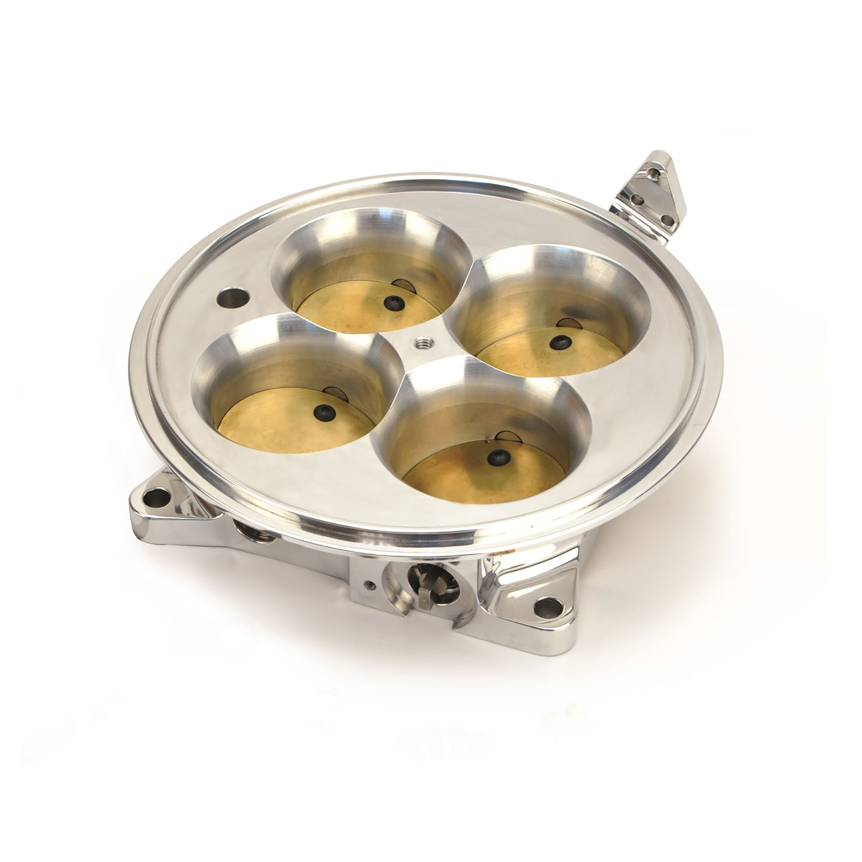 FAST 307604P Polished 4500 Flange Air Only Throttle Body For Multiport Injection EFI Systems