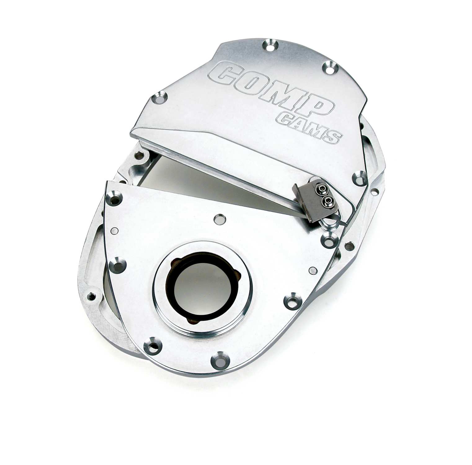 COMP Cams 310 Three-Piece Billet Aluminum Timing Cover For Chevrolet Small Block And V6