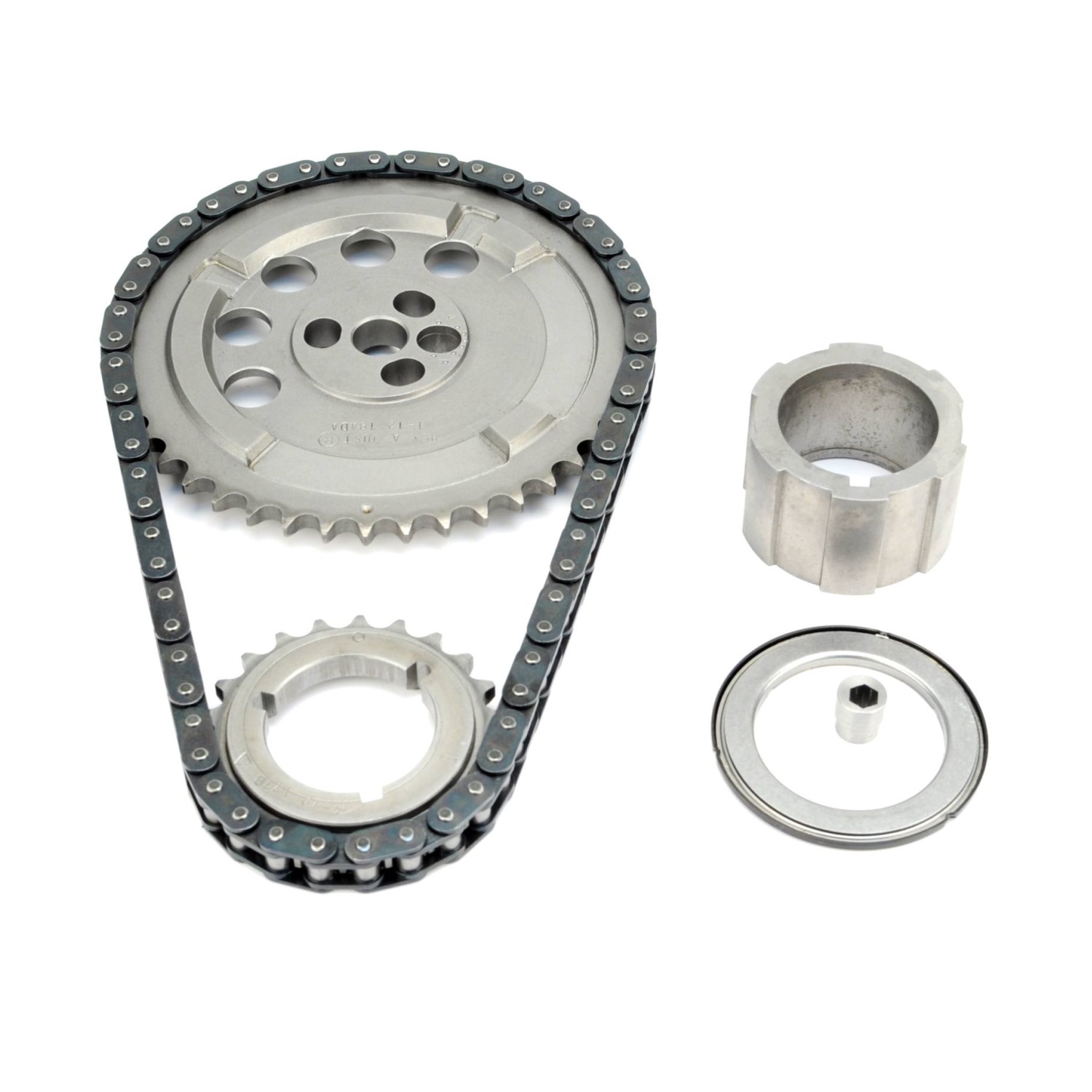 Adjustable Single Chain Timing Set For 3-Bolt, 4 Pole, 58X GM LS