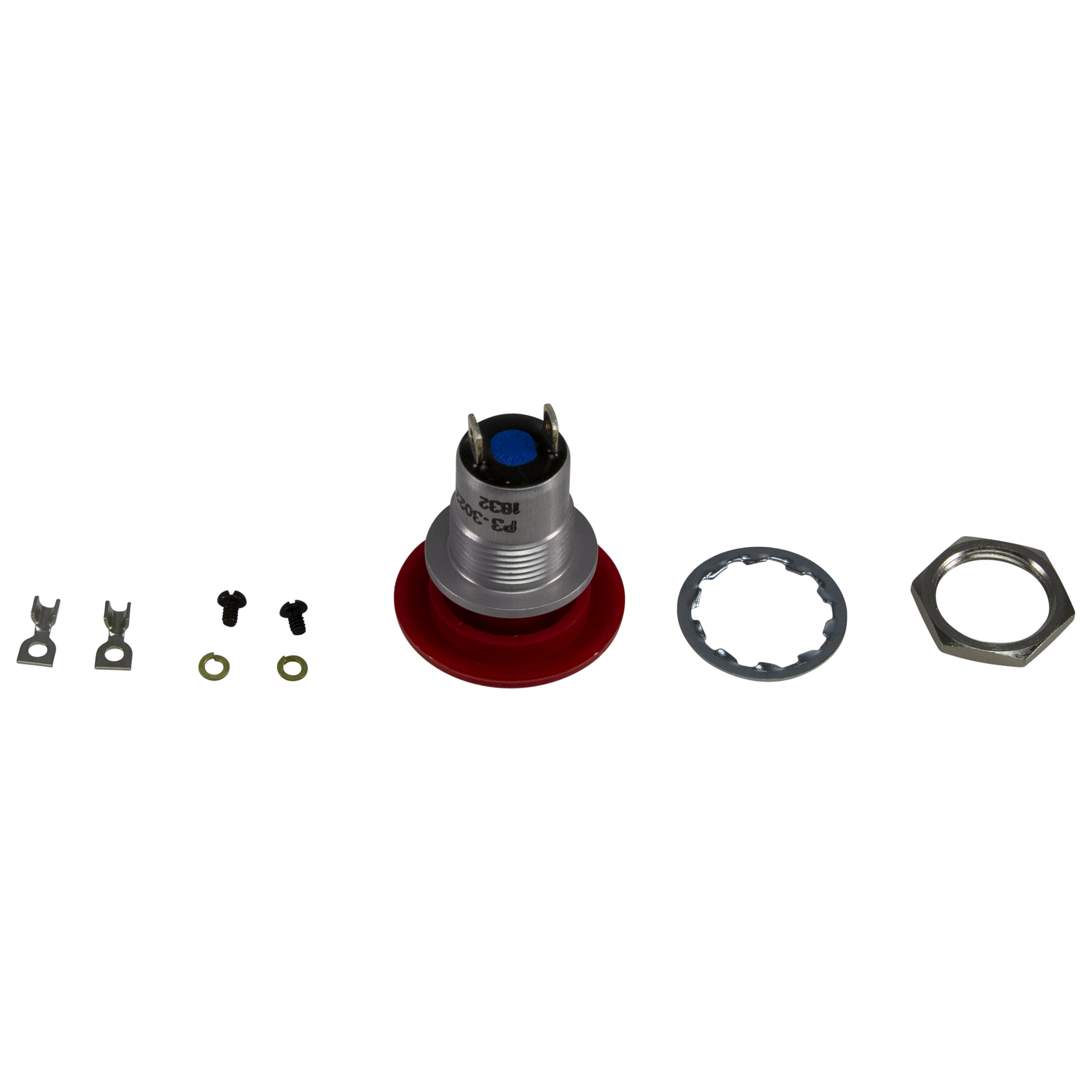 10 AMP Microswitch W/ Extra Large Button And 5/8 In Mount