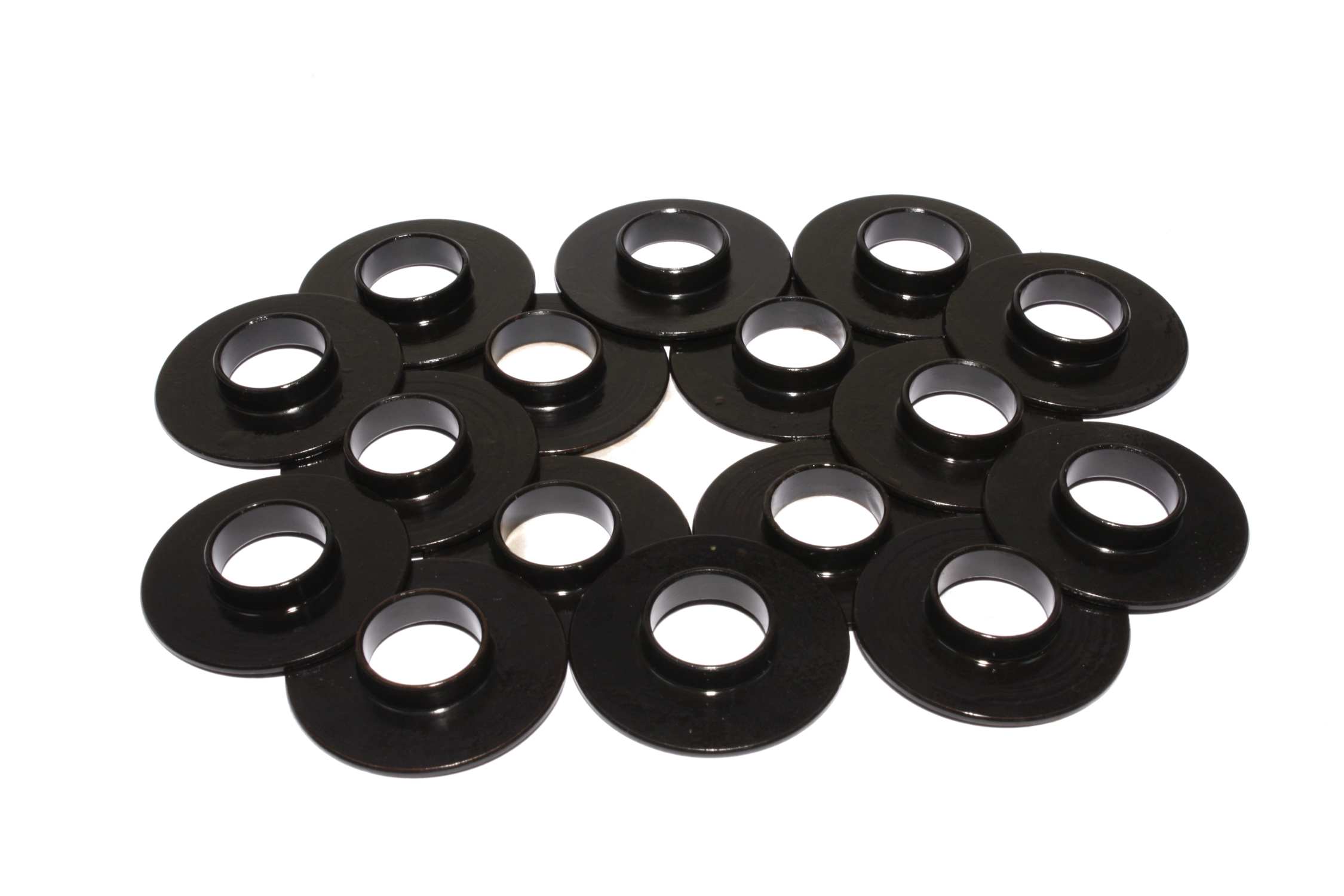 COMP Cams 4712-16 ID Spring Locator Set Of 16 - 1.400\" OD, .520\" ID, .060\" Thickness