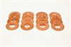 COMP Cams 4737-100 Valve Spring Shims 100 - 1.437\" OD, .645\" ID .015\" Thick
