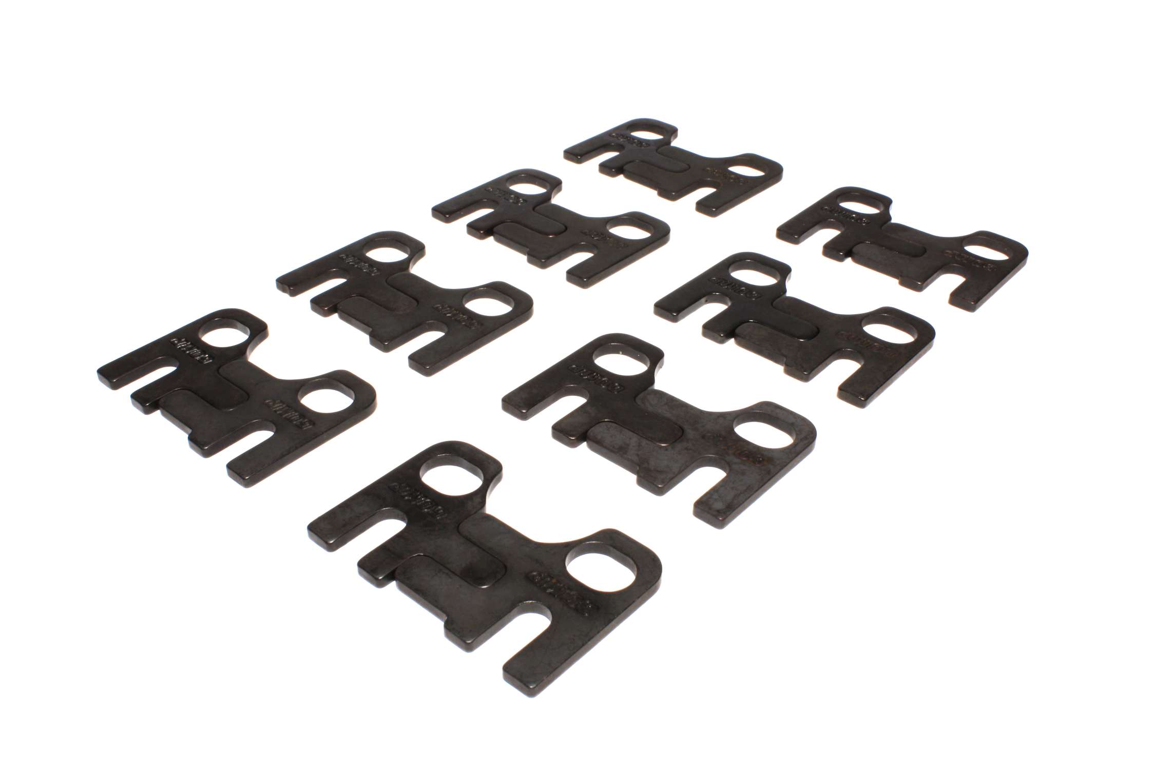 COMP Cams 4835-8 Flat 2 Piece Adjustable Guide Plate Set SBC/289-351W W/ 5/16\" Pushrod 7/16\" Stud