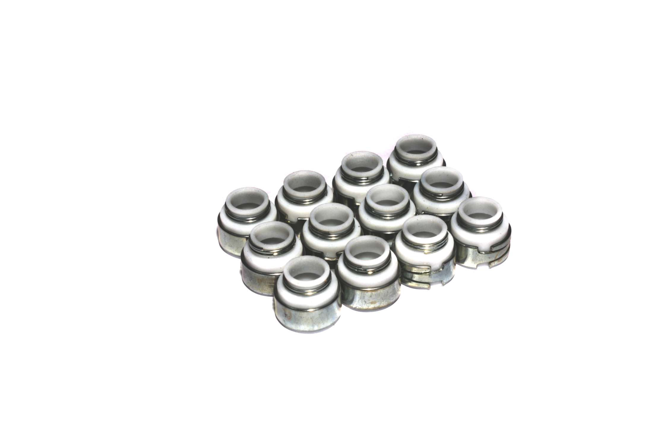 COMP Cams 510-12 Set Of 12 PTFE Valve Seals For .500\" Guide Size, 11/32\" Valve Stem