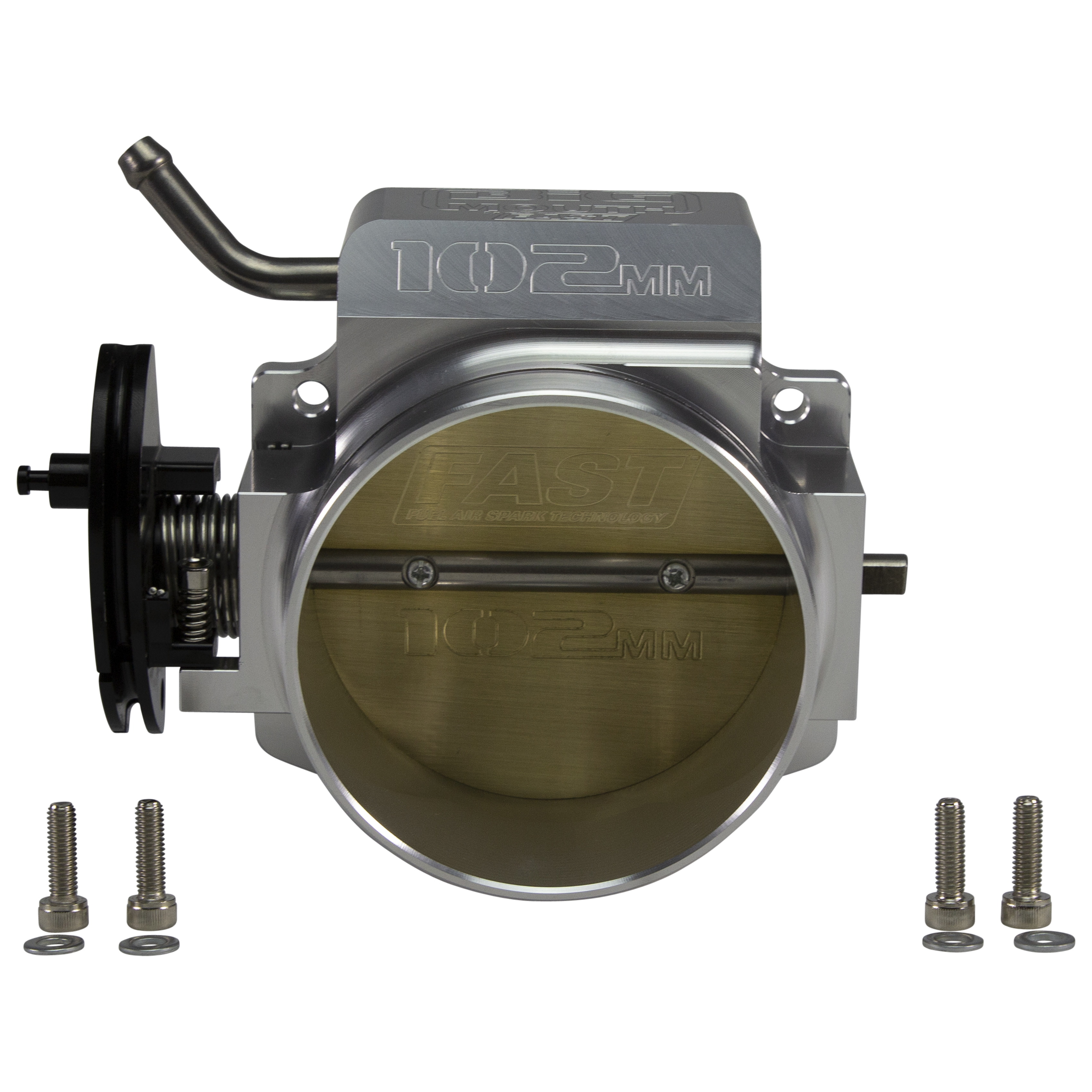 Big Mouth Billet 102mm Big Mouth Throttle Body For GM LS W/o TPS Or IAC