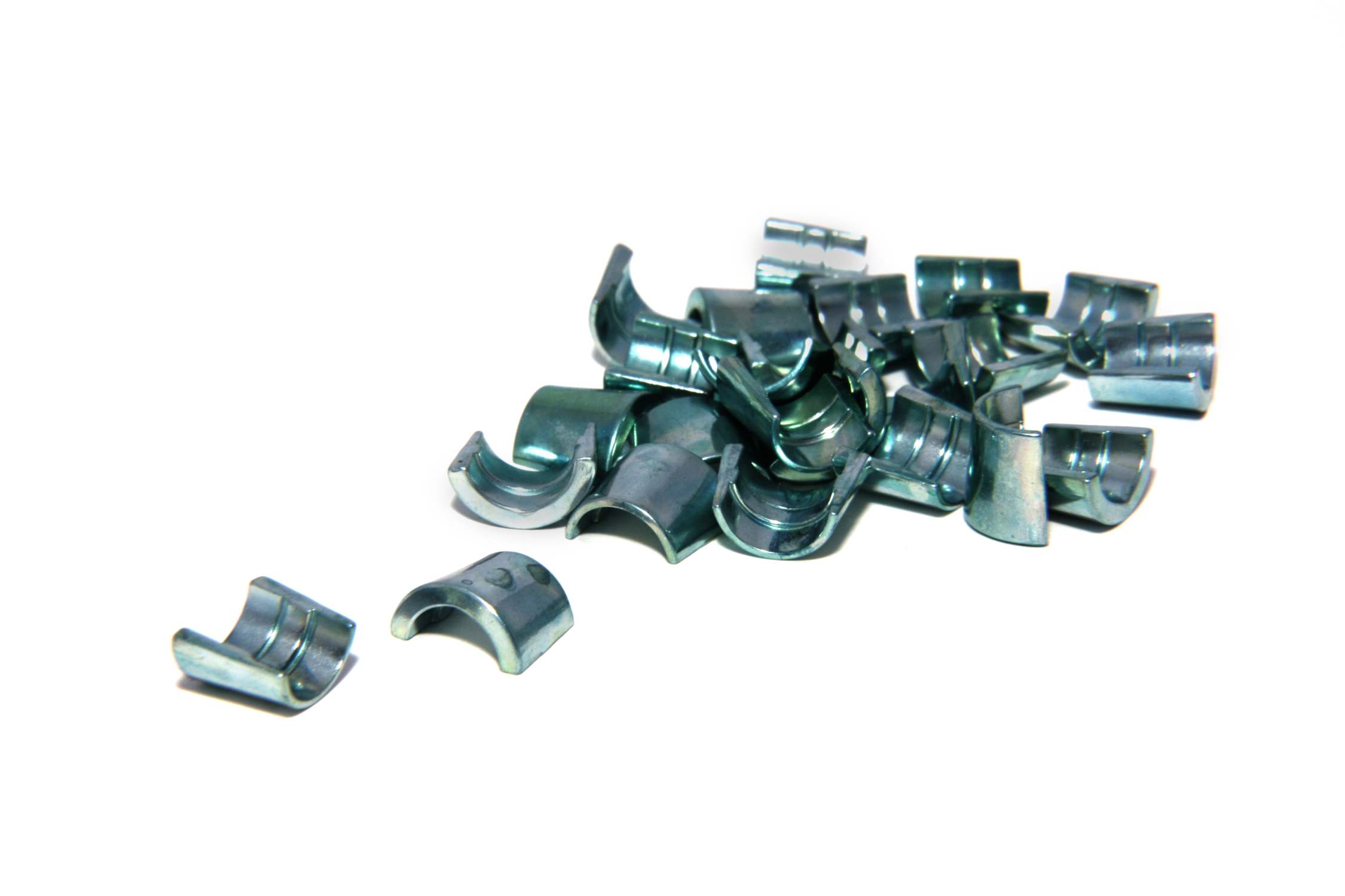 COMP Cams 601-12 Hardened Steel Set Of 12 - 7 Degree, 11/32\", Single Groove Street Locks