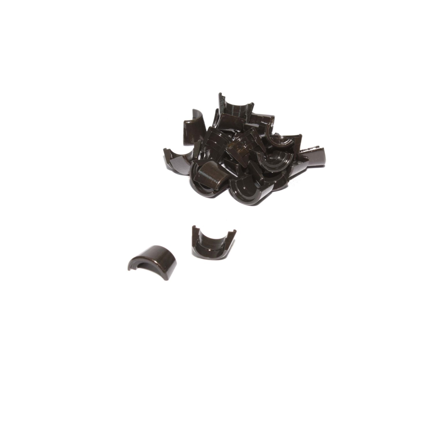 COMP Cams 611-12 Set Of 12 - 10 Degree, 11/32\", Single Groove Locks W/ Lash Cap Recess