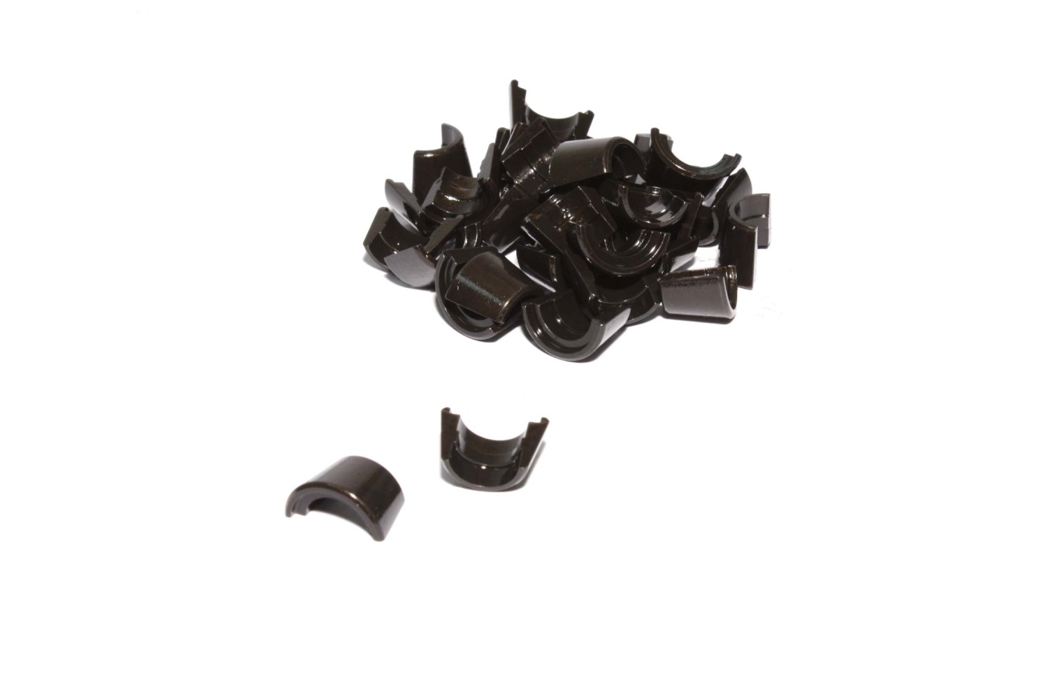 COMP Cams 611-16 Set Of 16 - 10 Degree, 11/32\", Single Groove Locks W/ Lash Cap Recess