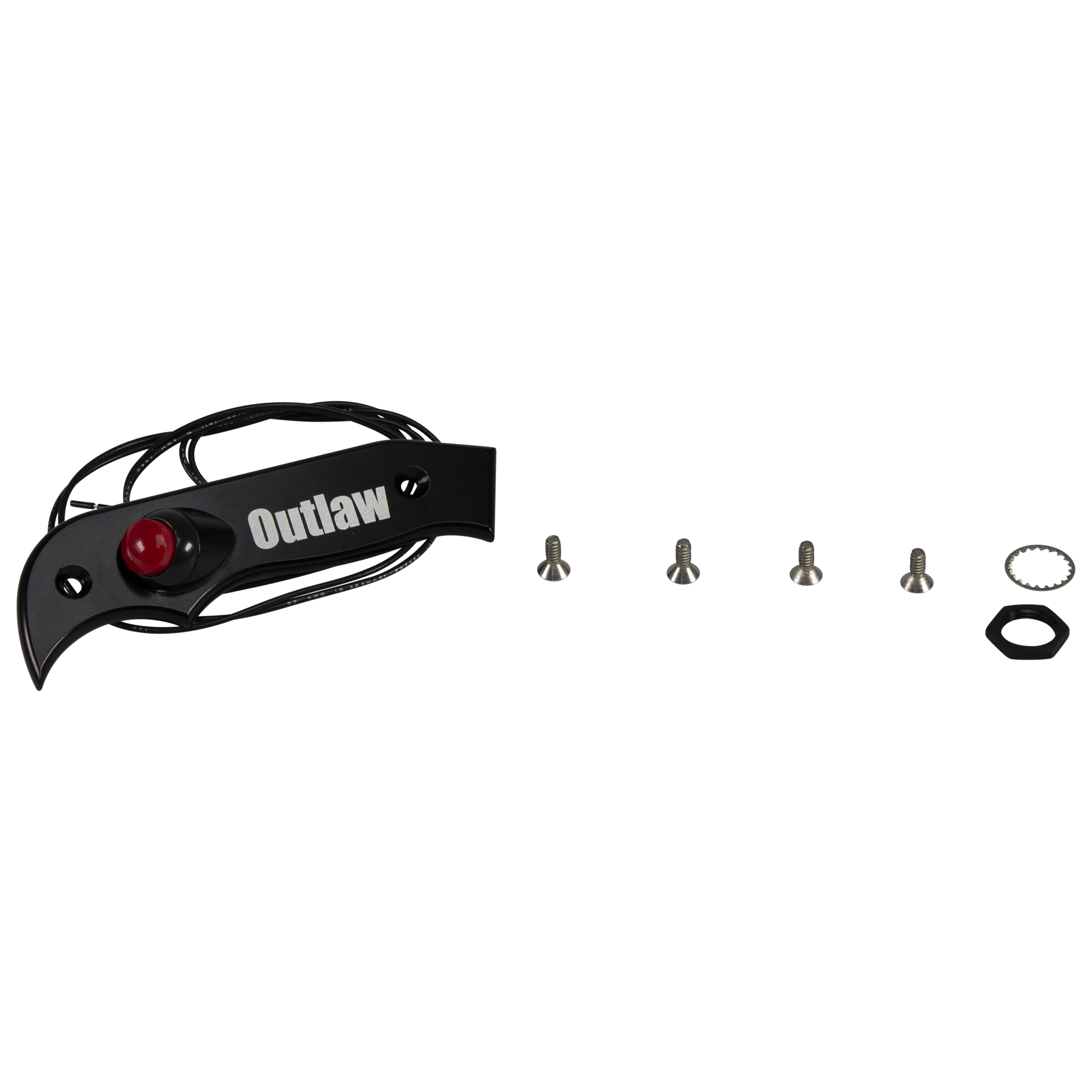 Outlaw Shifter Handle With Push-Button Switch.