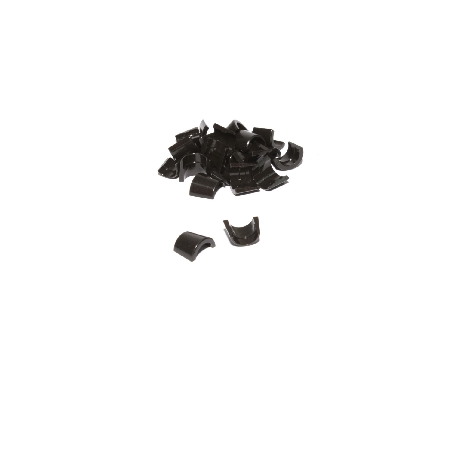 COMP Cams 623-12 Machined Steel Set Of 12 - 7 Degree, 8mm, Single Groove Race Locks