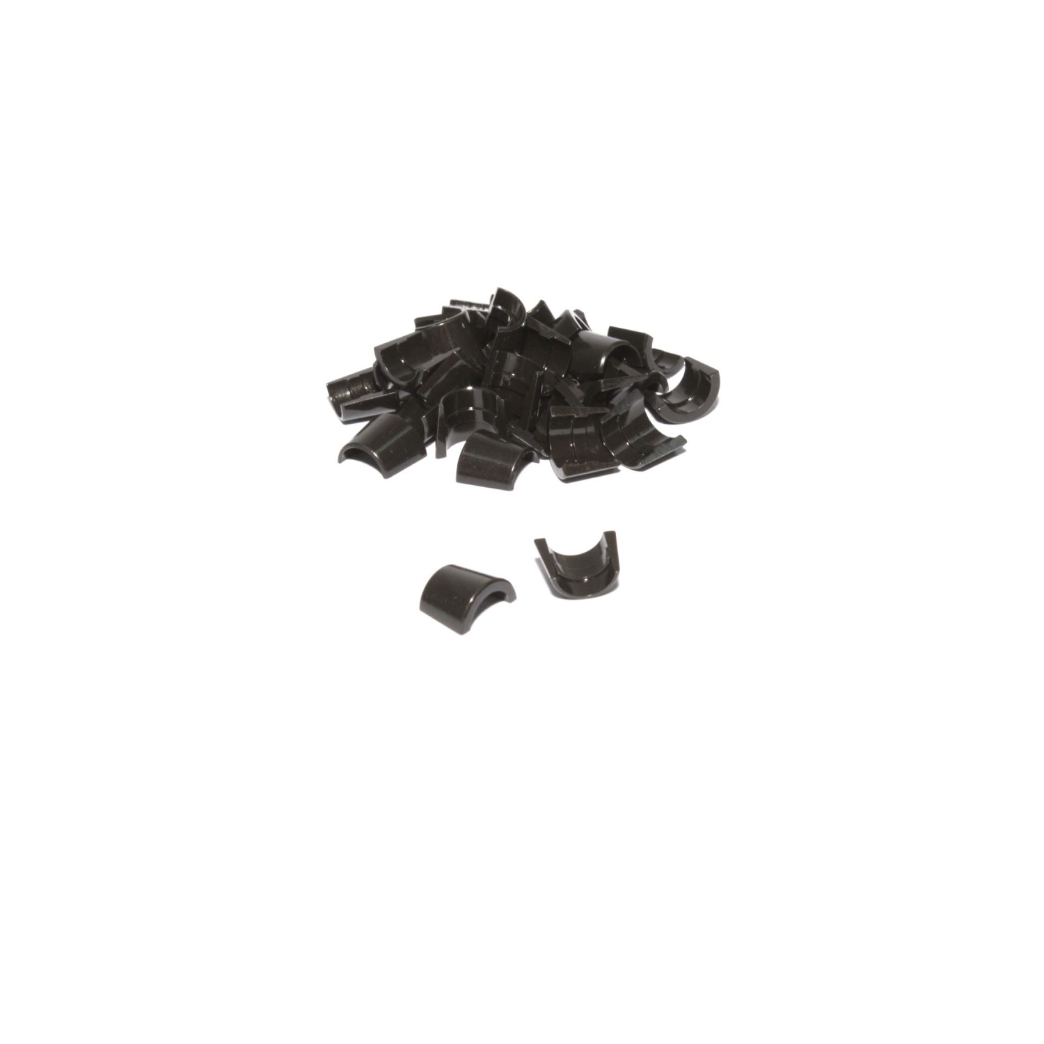 COMP Cams 623-16 Machined Steel Set Of 16 - 7 Degree, 8mm, Single Groove Race Locks