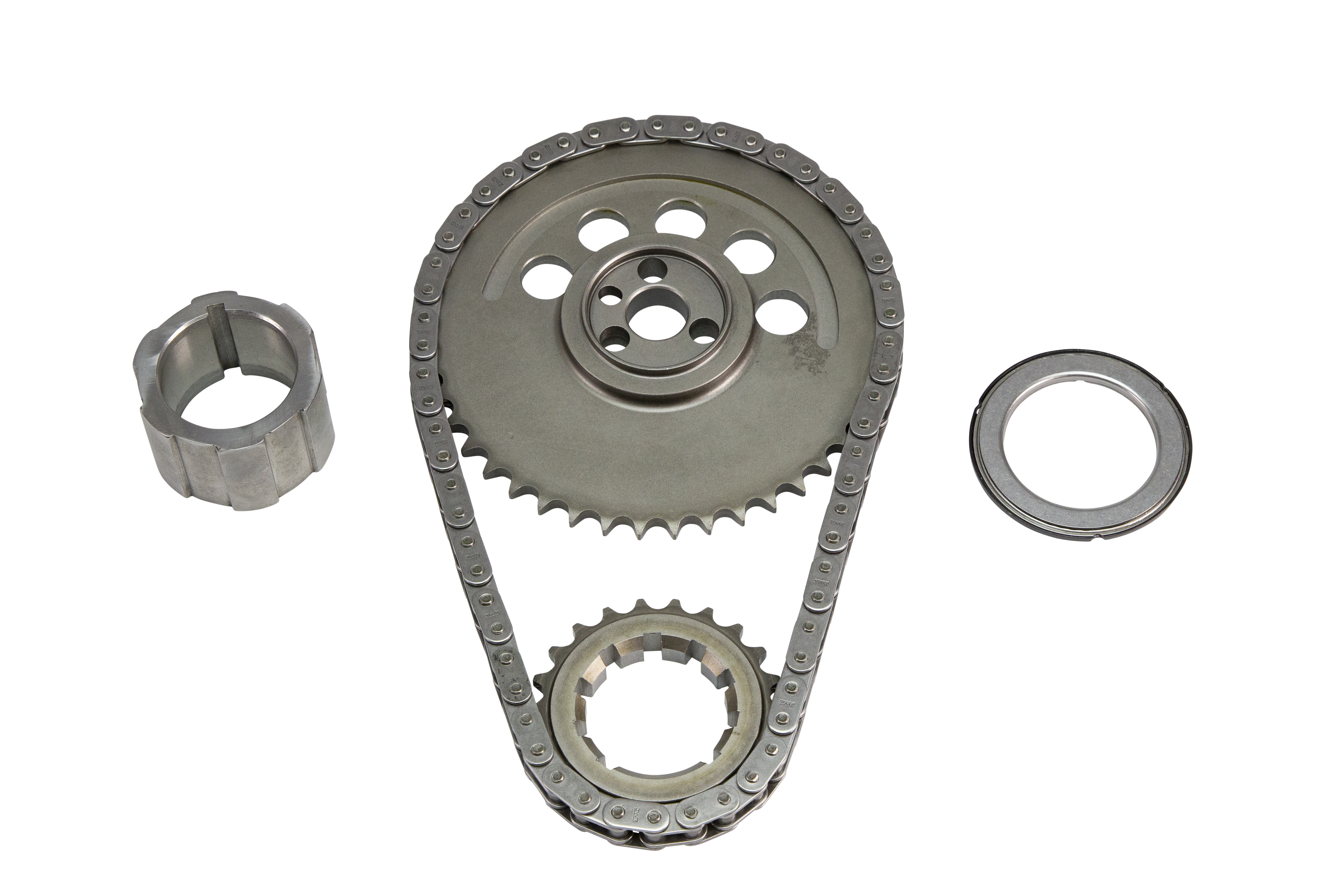 COMP Cams 7111CPG Keyway Adjustable Billet 24X Reluctor 3-Bolt Timing Set For GM LS