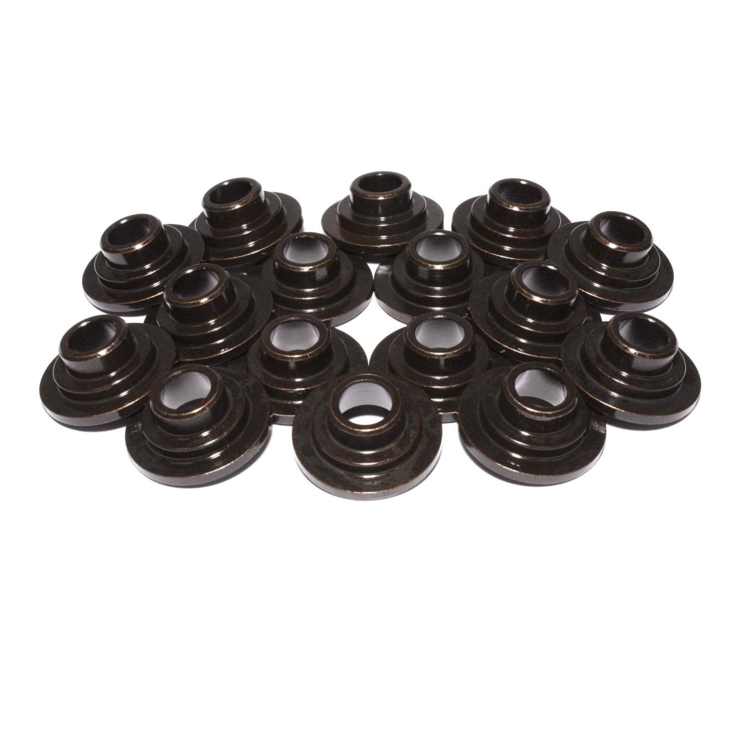 11 Steel Retainer Set Of 16 For Buick 350-455 W/ 1.225\"-1.250\" OD Valve Spring