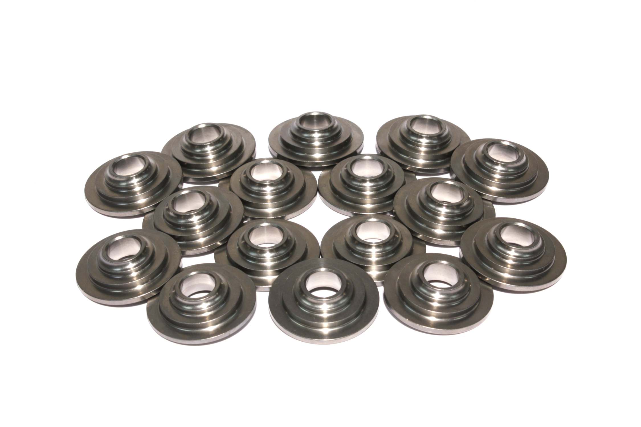7 Titanium Retainer Set Of 16 For 26925 Spring W/ 8mm Valve Stem