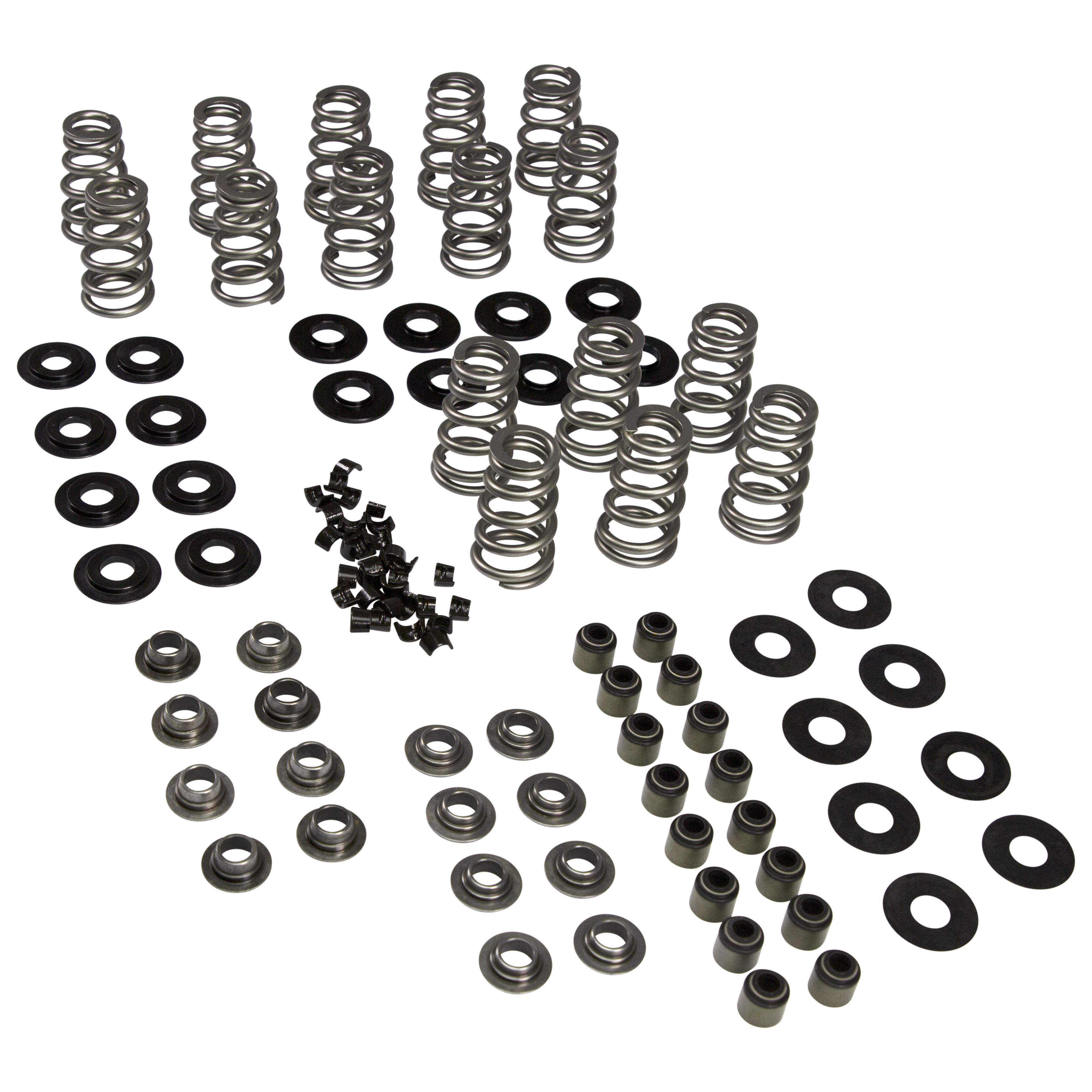 COMP Cams 7228TSD-KIT Conical .625\" Max Lift Valve Spring Kit For GM GEN V LT4 W/ Tool Steel Retainers