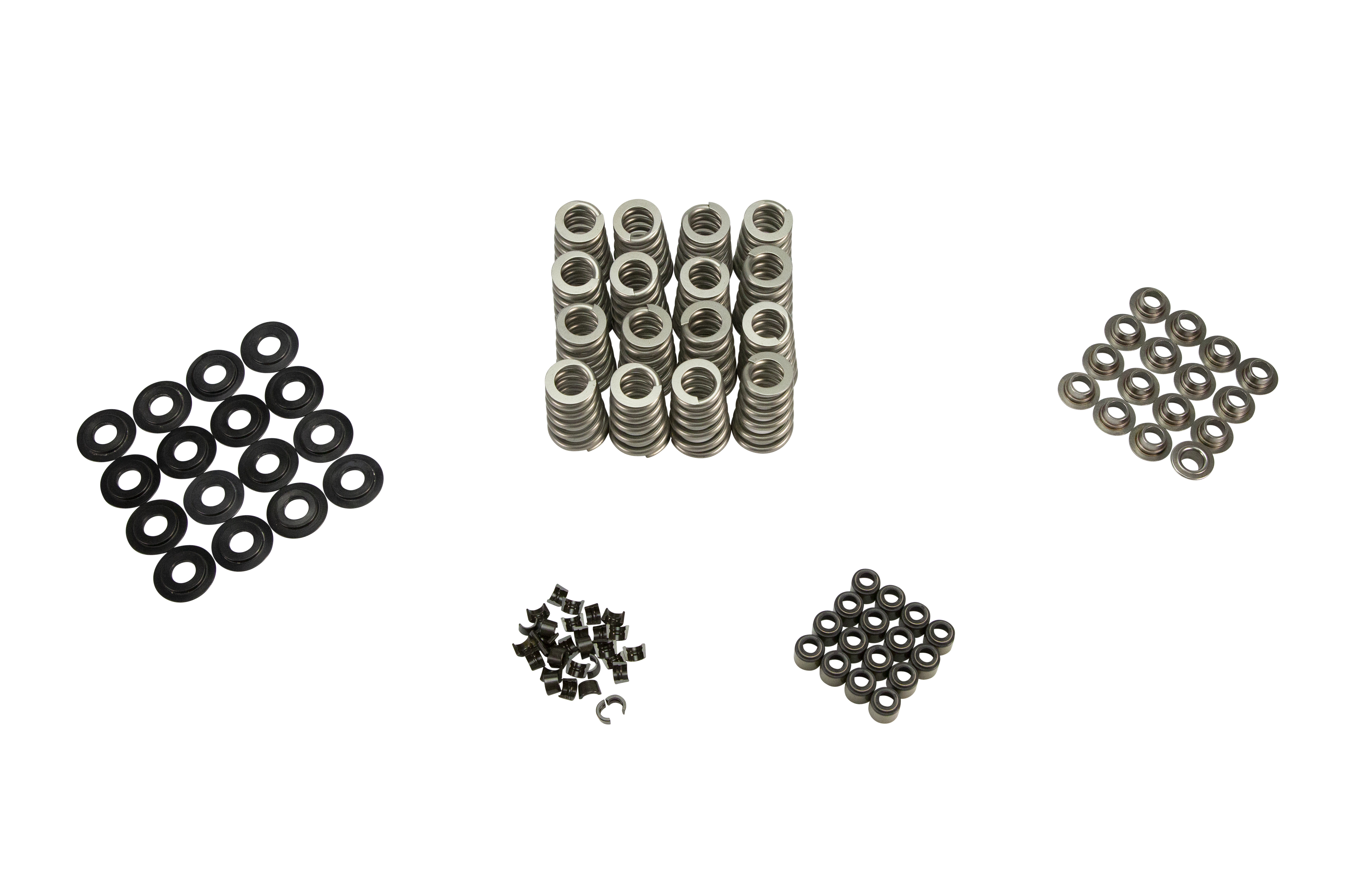 COMP Cams 7230TS1-KIT Conical Valve Spring Kit For GM LS1, LS2 And LS3 W/ Tool Steel Retainers