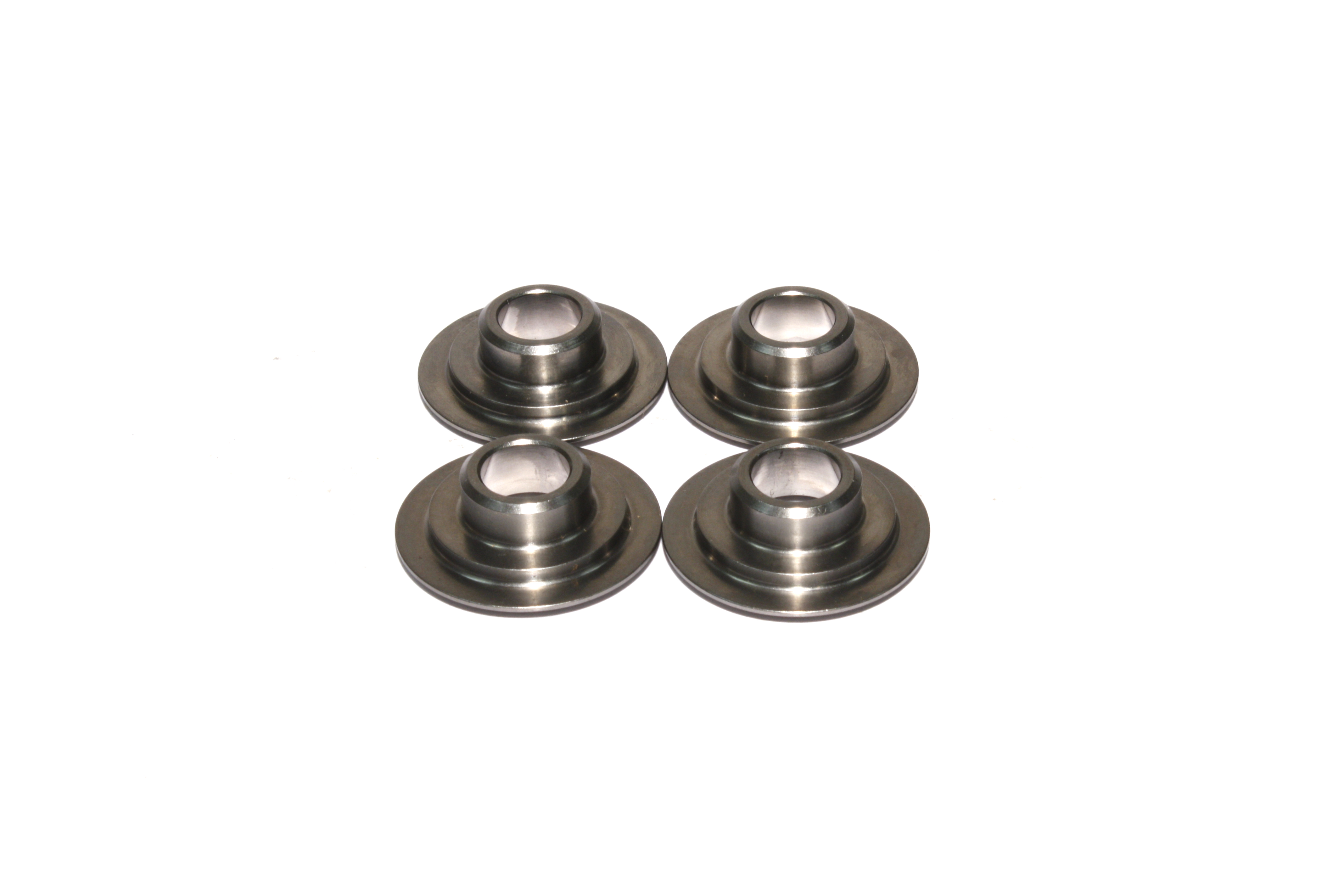 10 Degree Titanium Retainer Set Of 4 For 1.437\"-1.500\" OD Double Springs