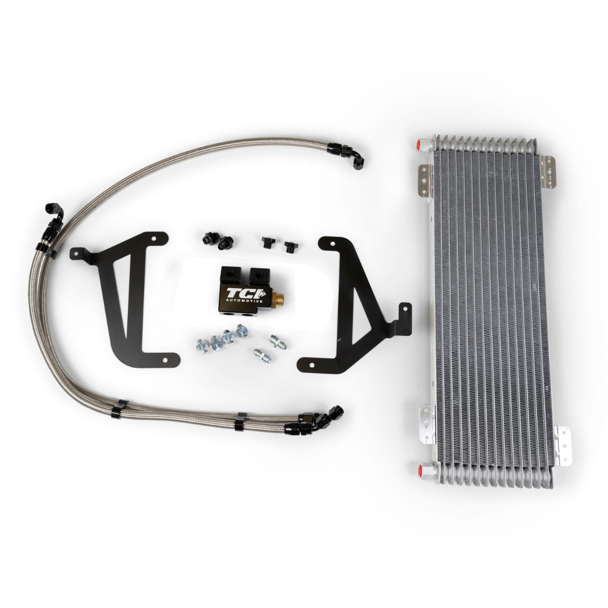 TCI Automotive 824105 Max-Cool Transmission Cooler Kit For Dodge 8HP70 2015 & Up Challengers/Chargers