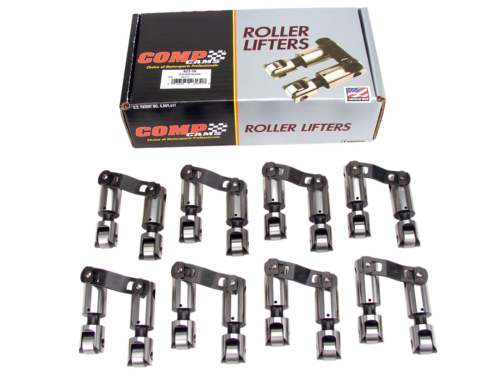 COMP Cams 828-16 Endure-X Solid Roller Lifter Set For Chrysler 273-360