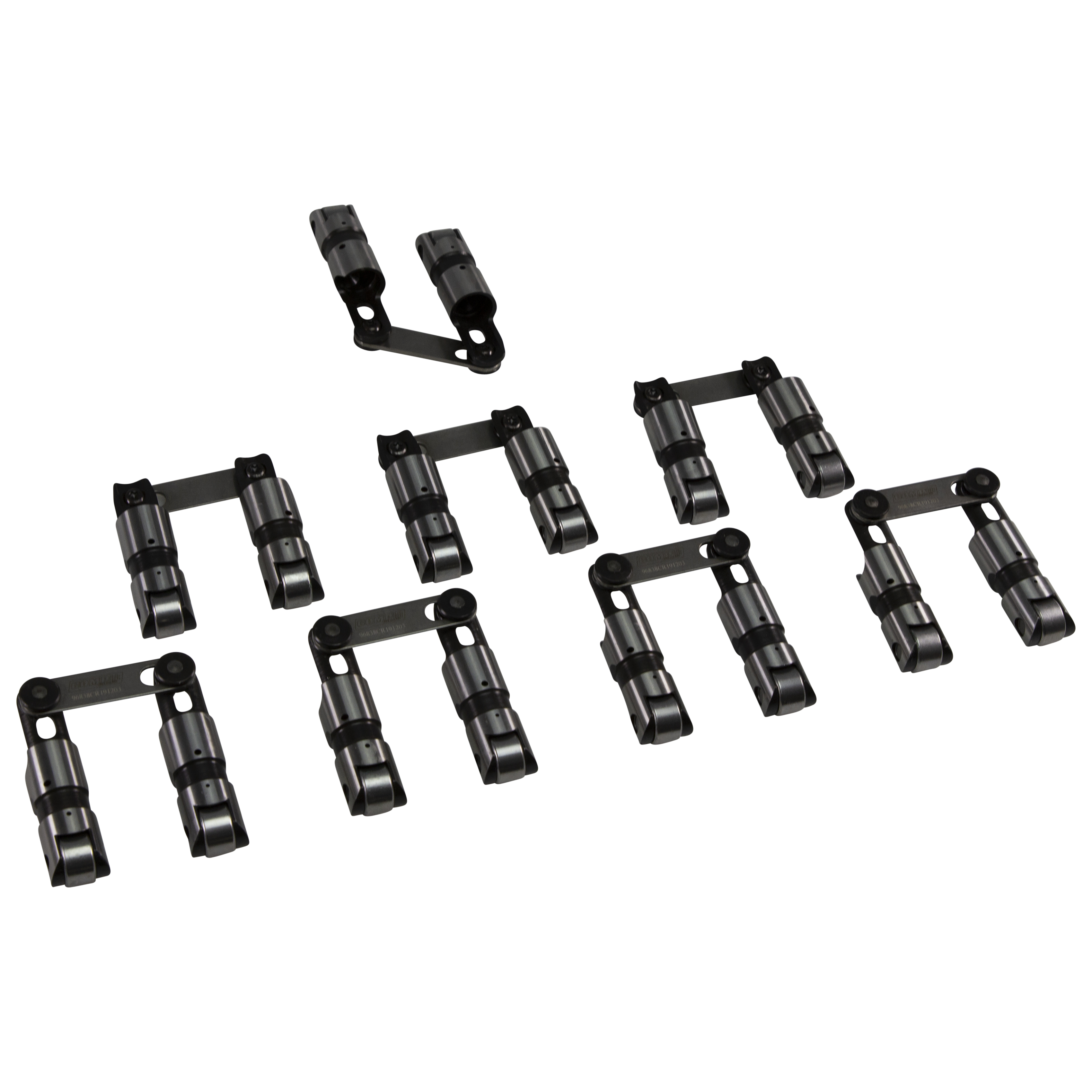 COMP Cams 967879B-16 Sportsman Solid Roller Lifter Set W/ Bushing For Ford SVO W/ Yates Head