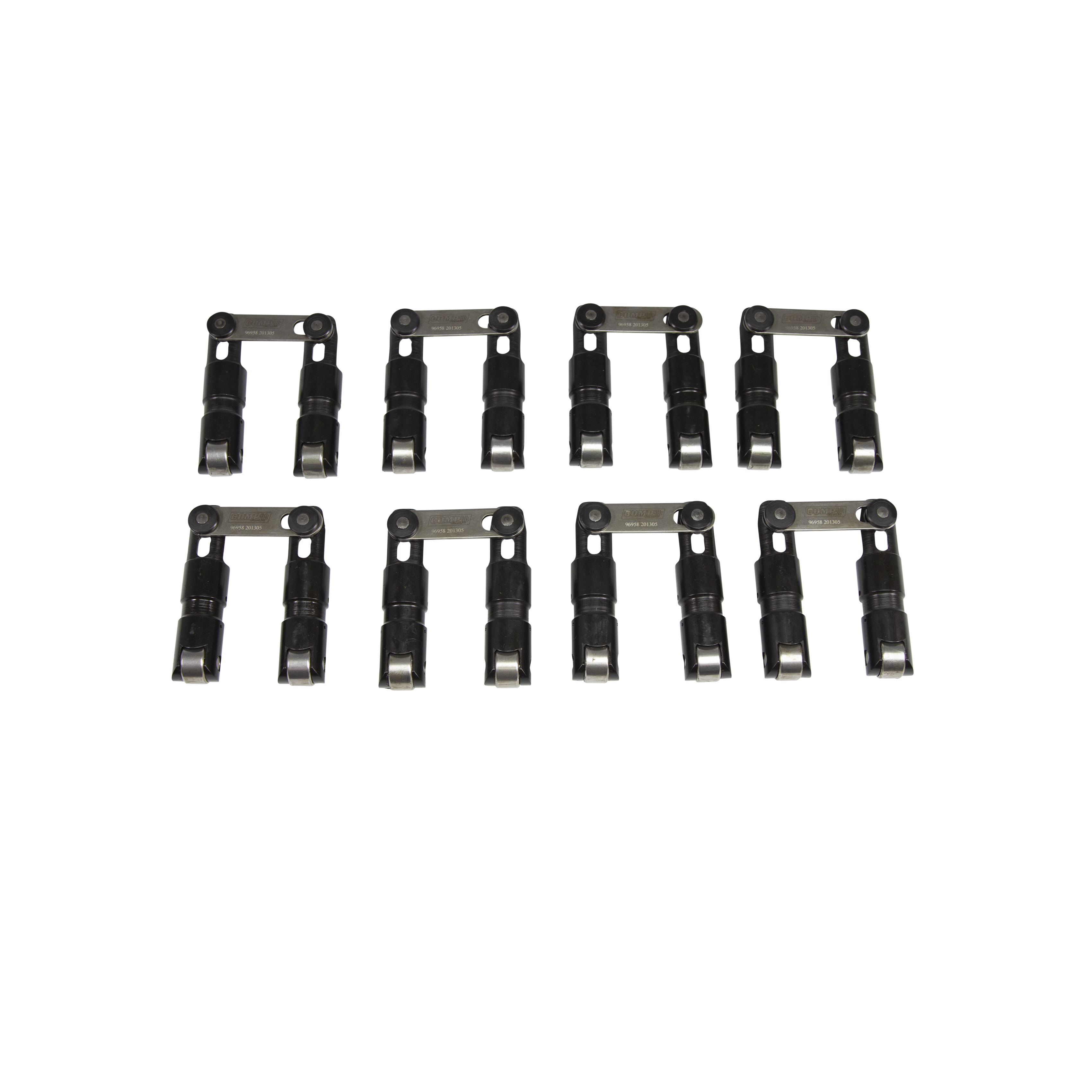 COMP Cams 96958-16 Sportsman Solid Roller Lifter Set W/ Bearing For GM GEN III/IV LS .904\" Diameter