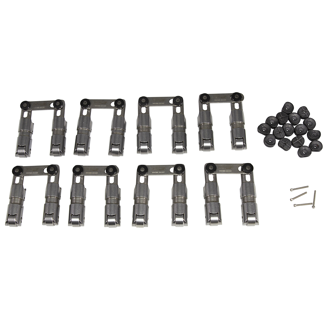 COMP Cams 99958-16 Race XD REM Finished Solid Roller Lifter Set For GM LS W/ .904\" Lifter Bore