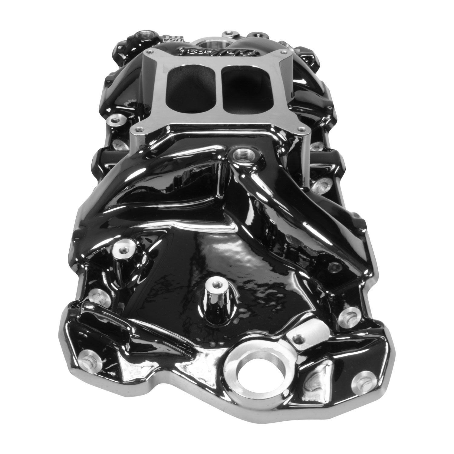 Edelbrock 7101-bp Performer RPM SBC Intake Manifold, Black Plasma
