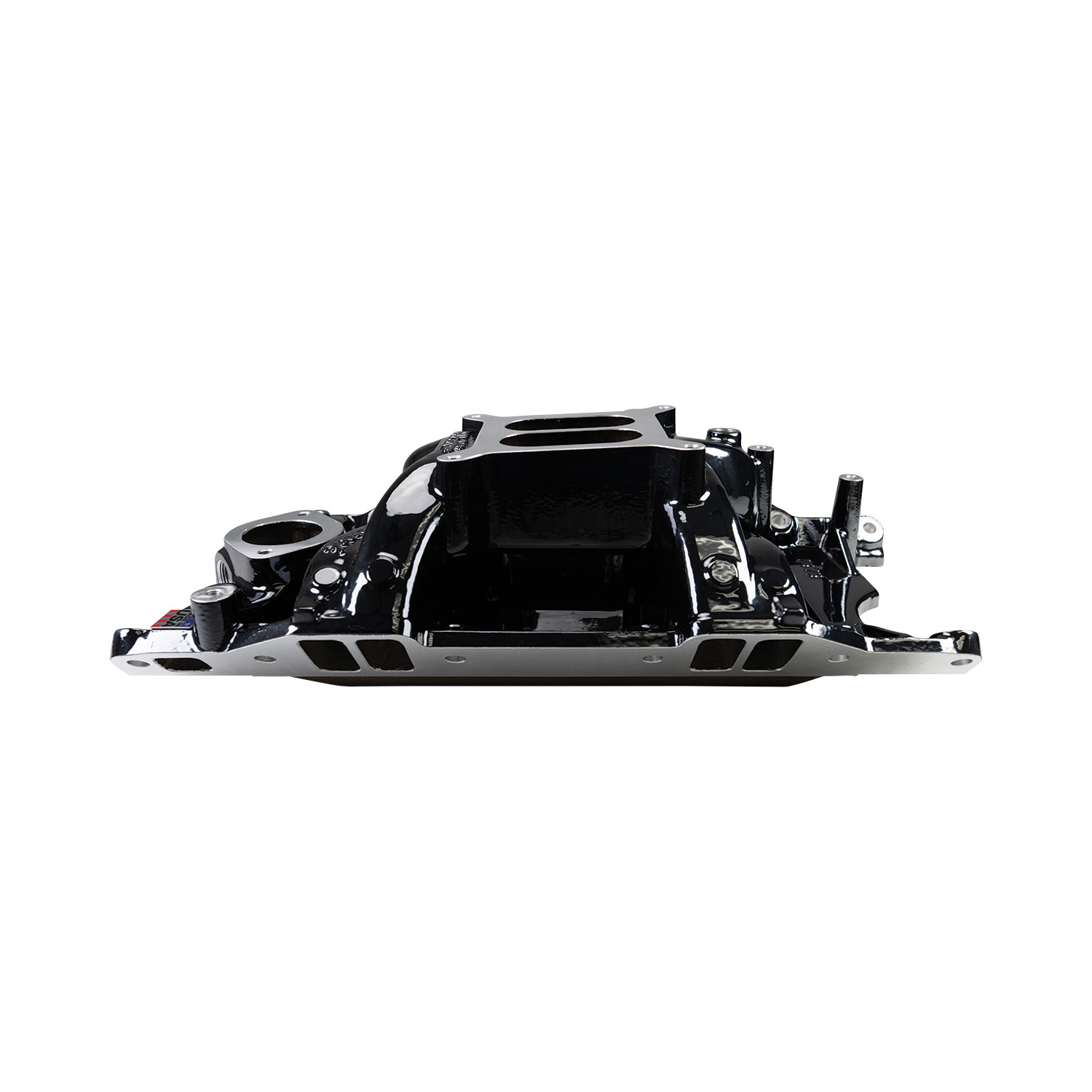 Edelbrock 7576-BP RPM Air-Gap Small Block Chrysler Intake Manifold - Black Plasma