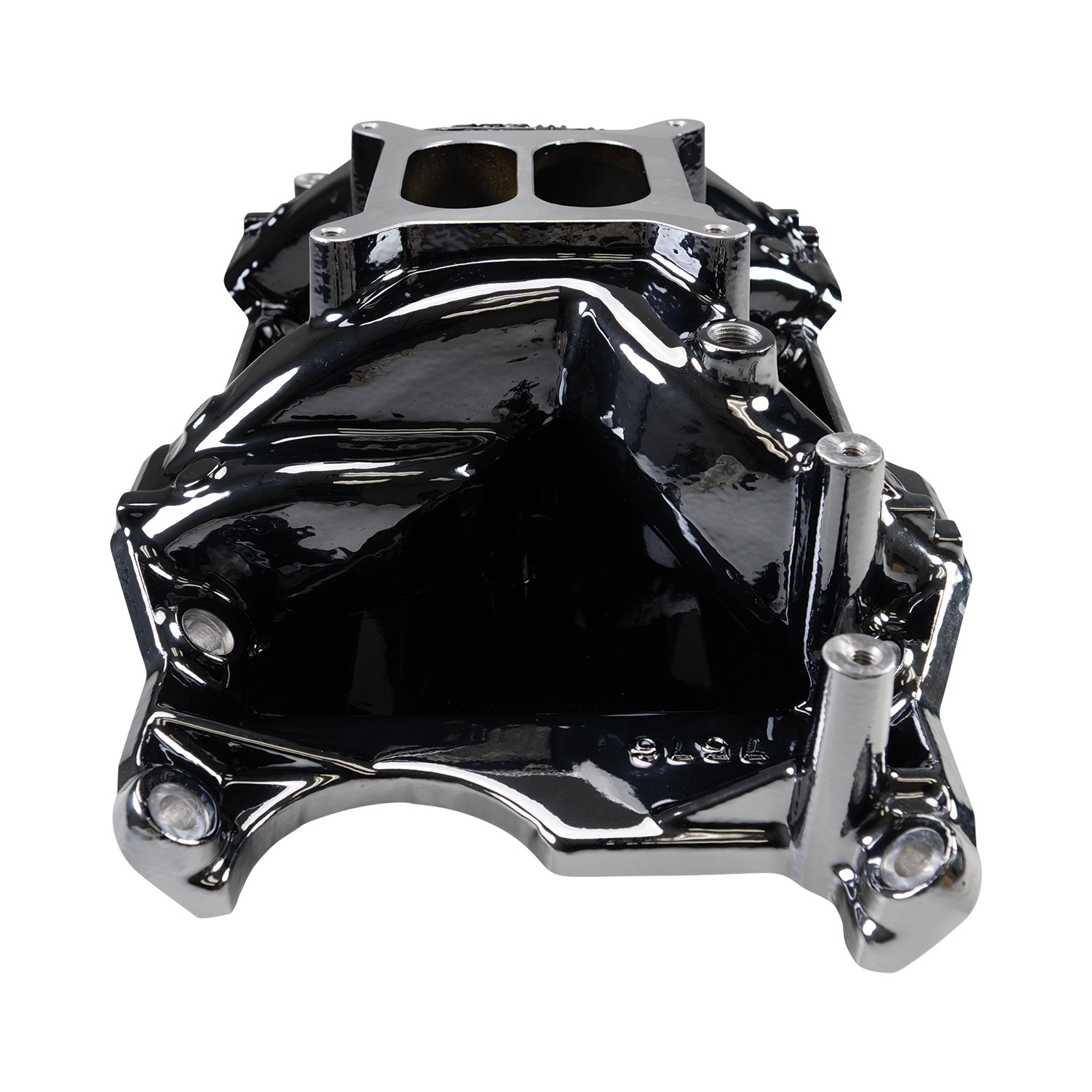 Edelbrock 7576-BP RPM Air-Gap Small Block Chrysler Intake Manifold - Black Plasma