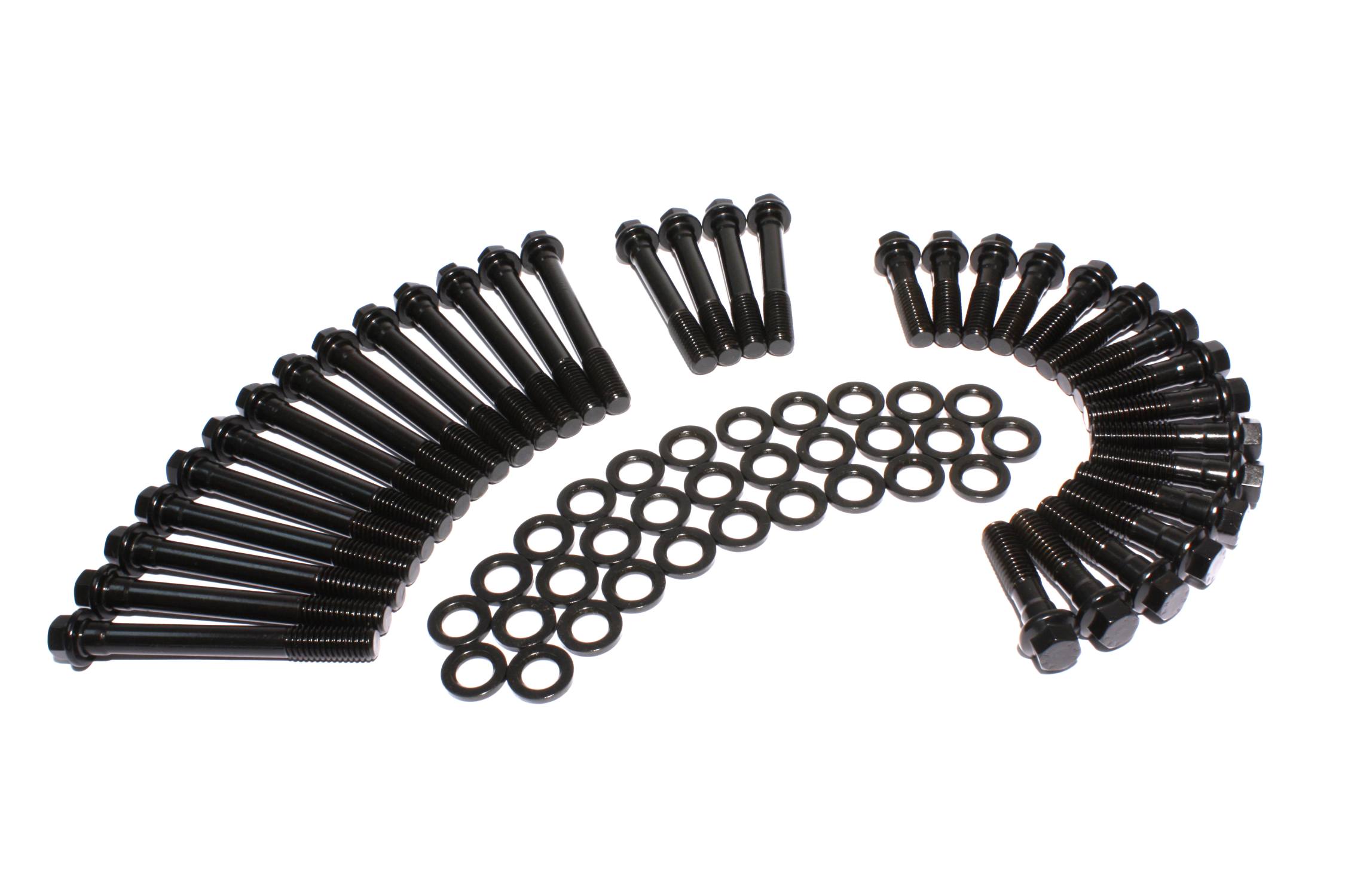 Head Bolt Set For SBC 23Degree Cast Iron OEM & Vortec/Truck Heads