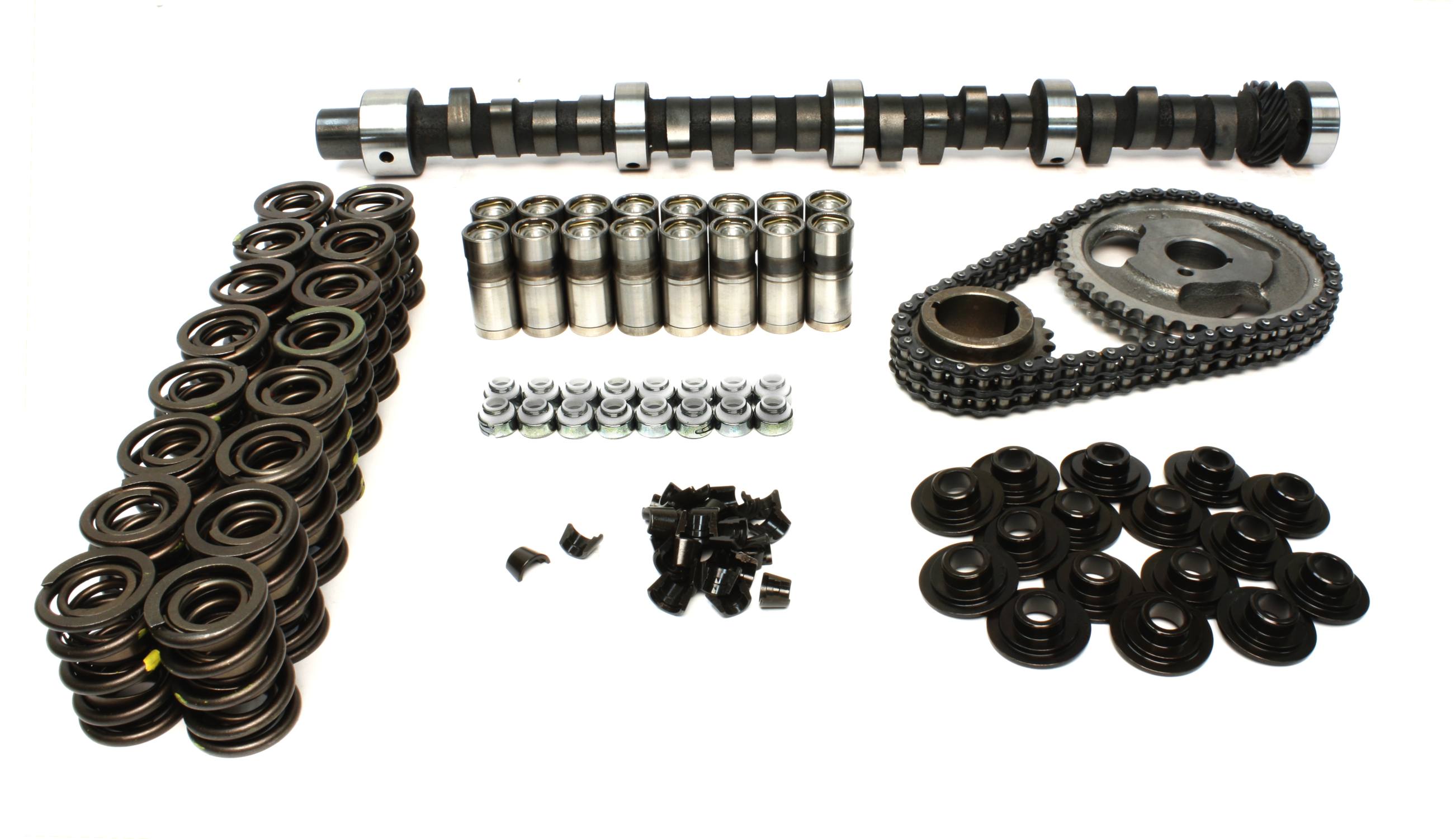 COMP Cams K51-244-4 Magnum 224/224 Solid Flat Cam K-Kit For Pontiac 265-455