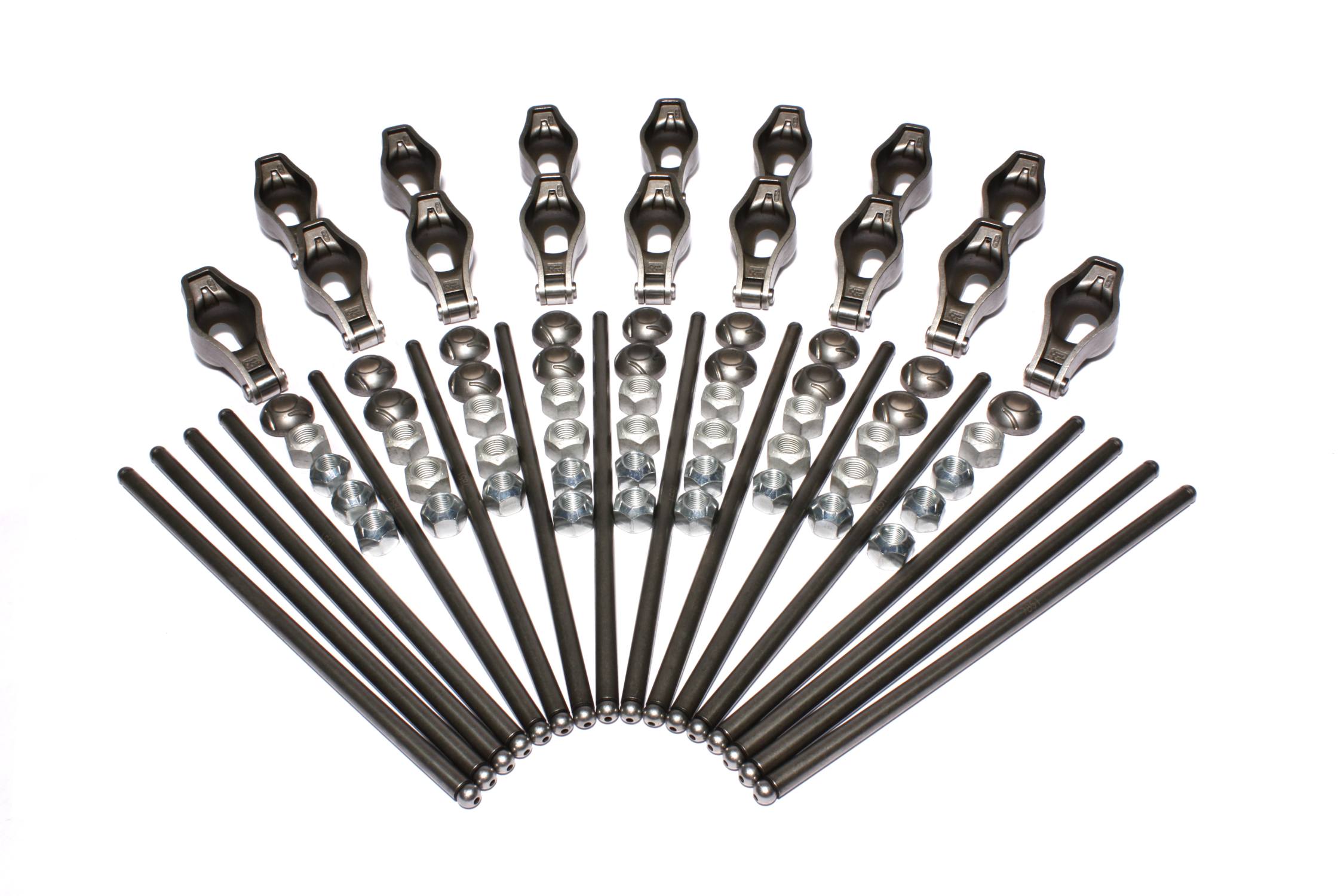 COMP Cams RP1452-16 Magnum 1.65 Rocker Arm And HE Pushrod Kit For Pontiac 326-455 V8