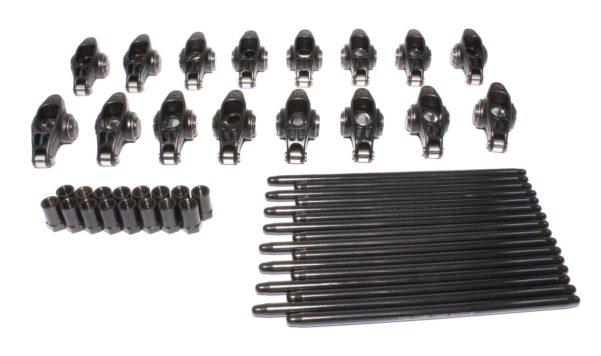 COMP Cams RPM1820-16 Ultra Pro Magnum XD 1.7 Rocker/Magnum Pushrod Kit Chevrolet 396-454 Big Block